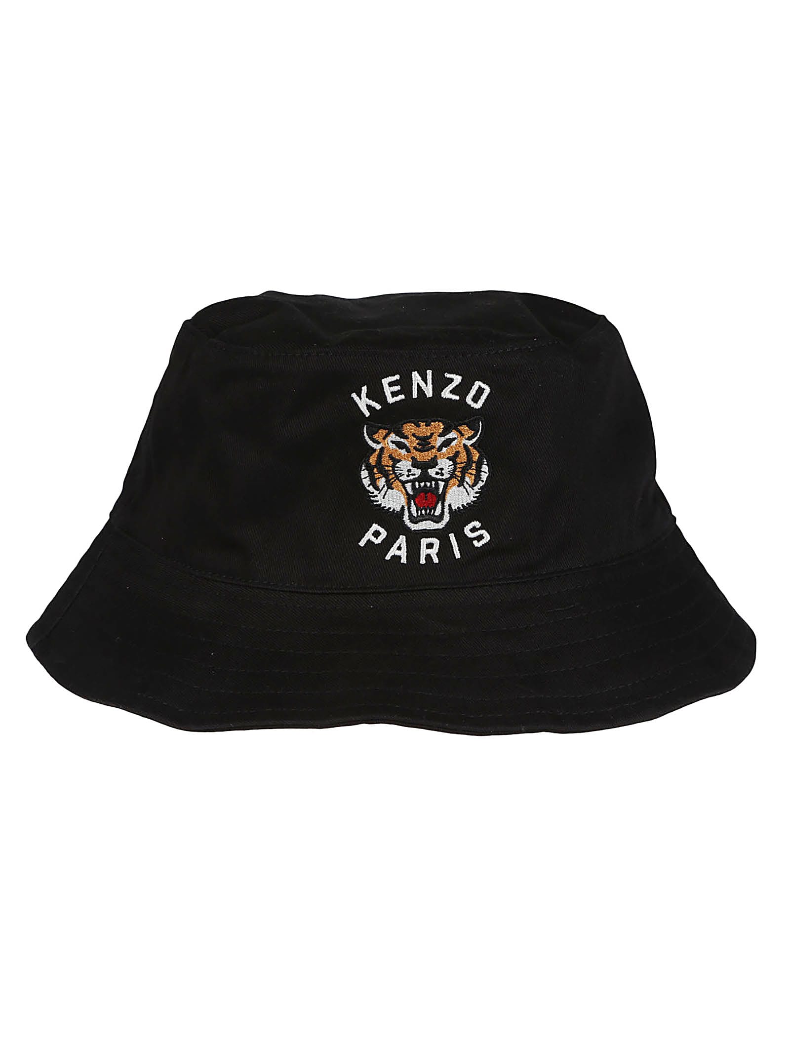 Shop Kenzo Bucket Hat In Noir