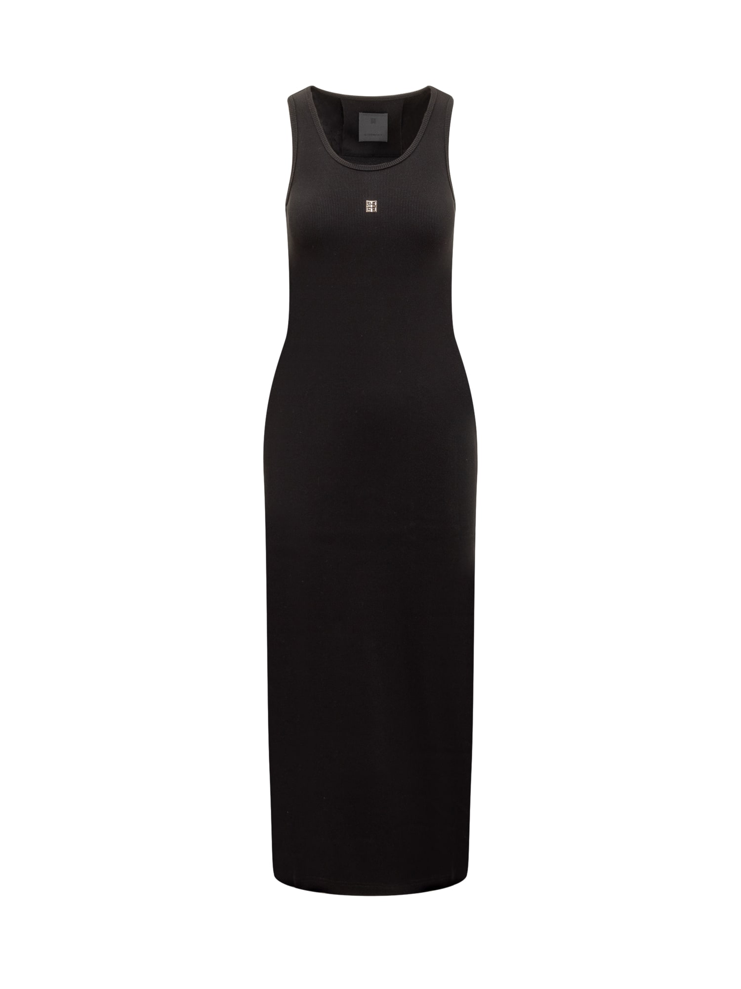 Shop Givenchy Tank Top Dress With 4g In Black