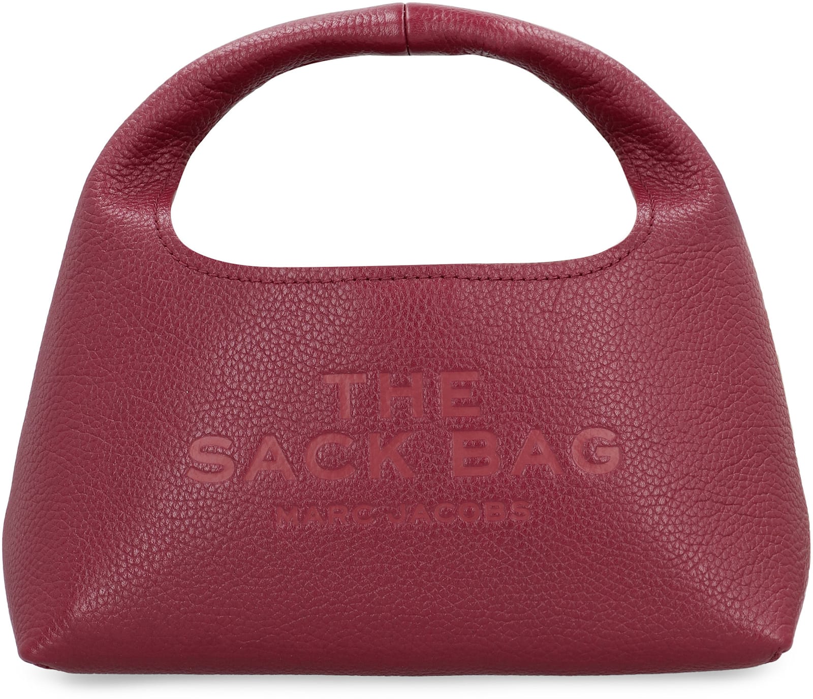 Marc Jacobs Mini The Sac Tote Bag In Burgundy