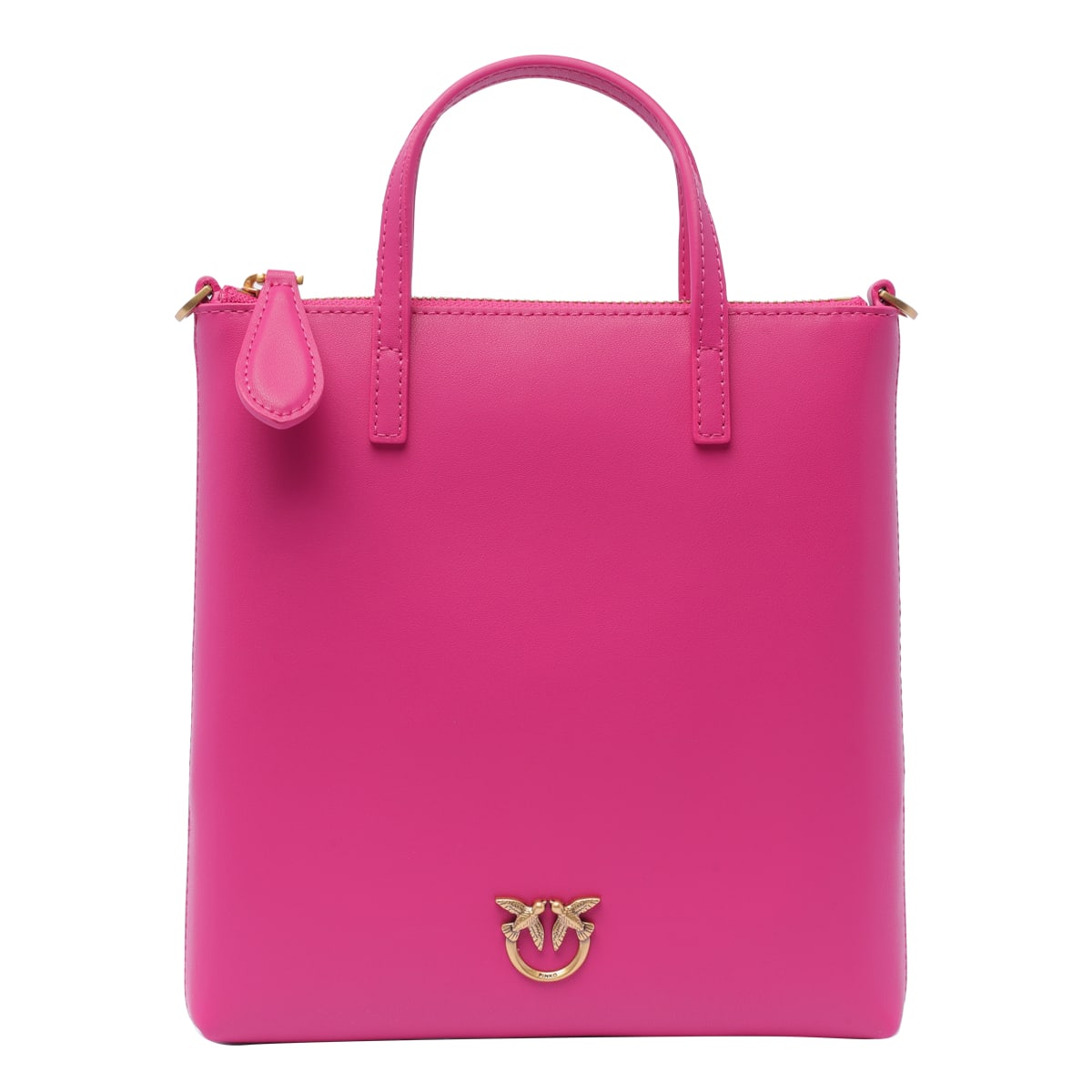 Shop Pinko Mini Shopper Handbag In Fuchsia