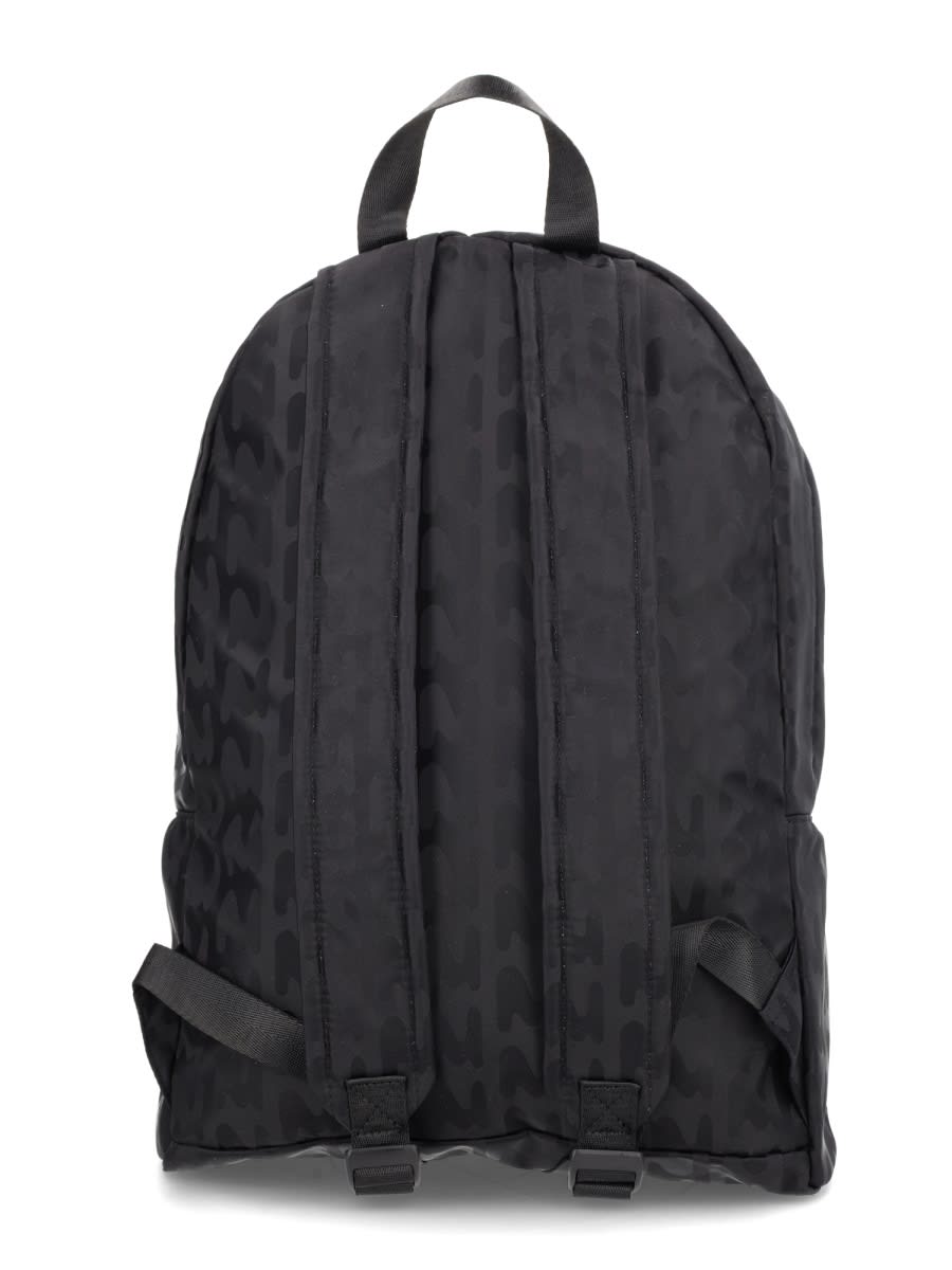 Msgm Backpack Mwave In Black