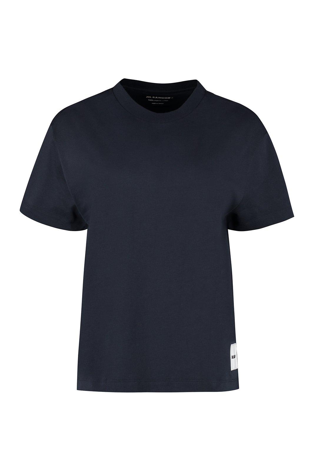 Shop Jil Sander + 3-pack Crewneck T-shirt In Blue
