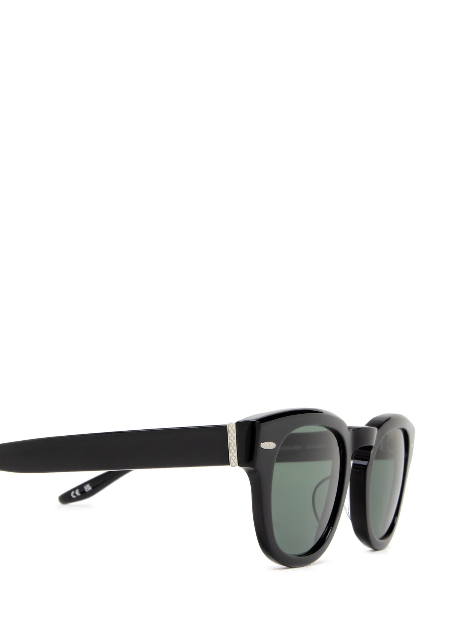 Shop Barton Perreira Bp0252 Bla/sil/gsm Sunglasses