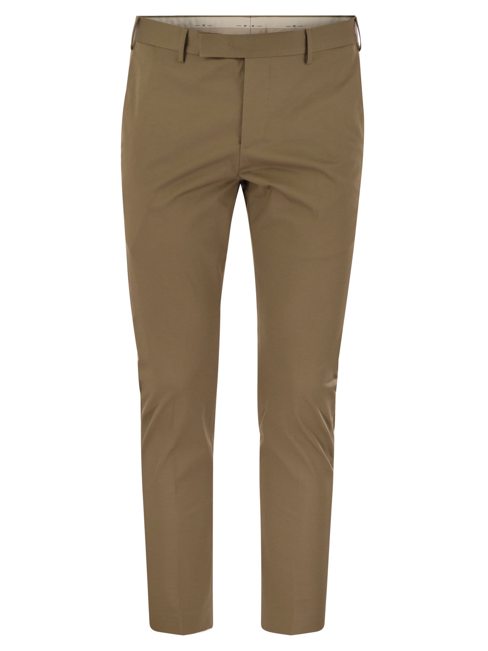 Dieci - Stretch Cotton Trousers