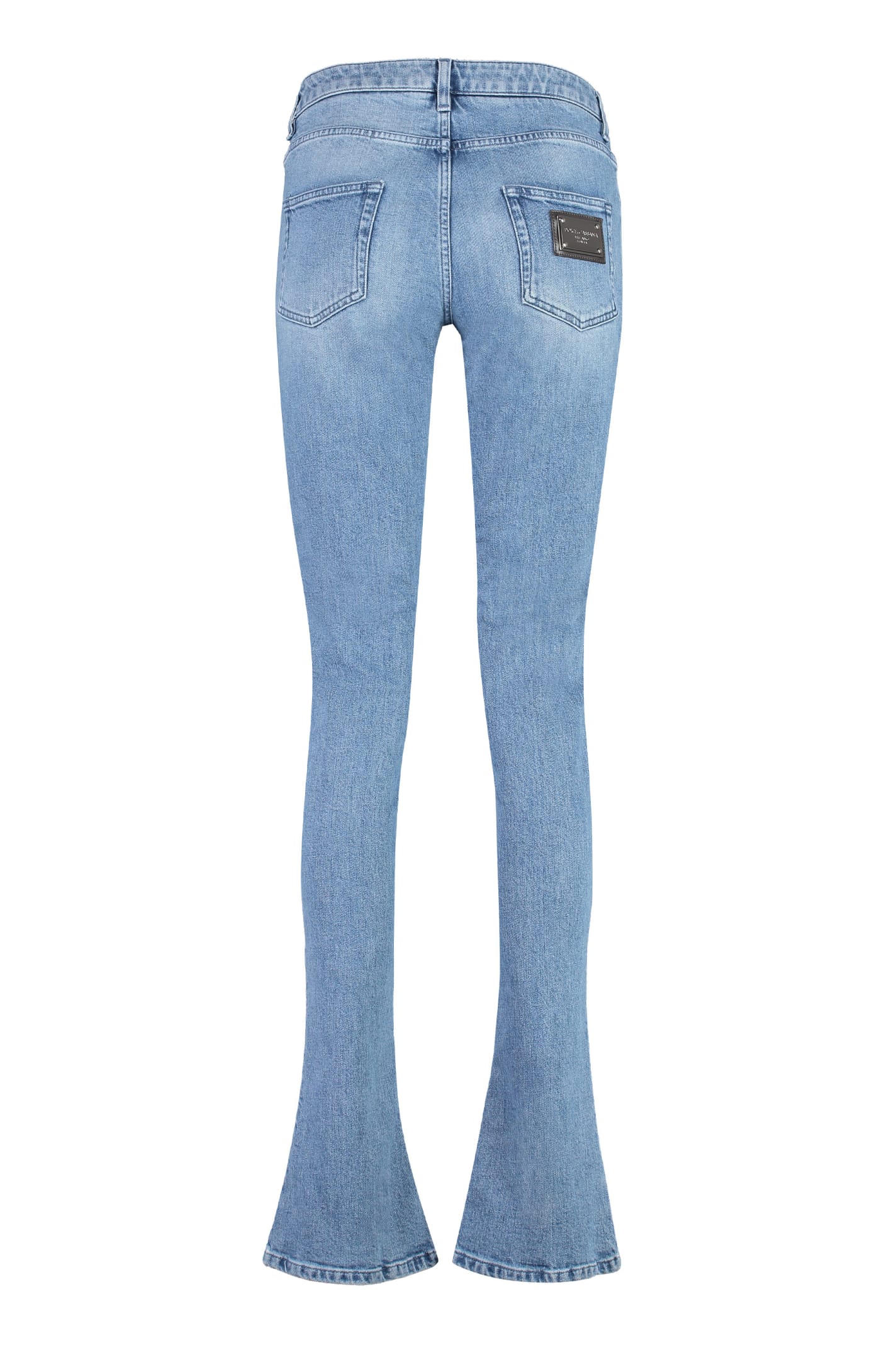 Shop Dolce & Gabbana 5-pocket Jeans In Denim