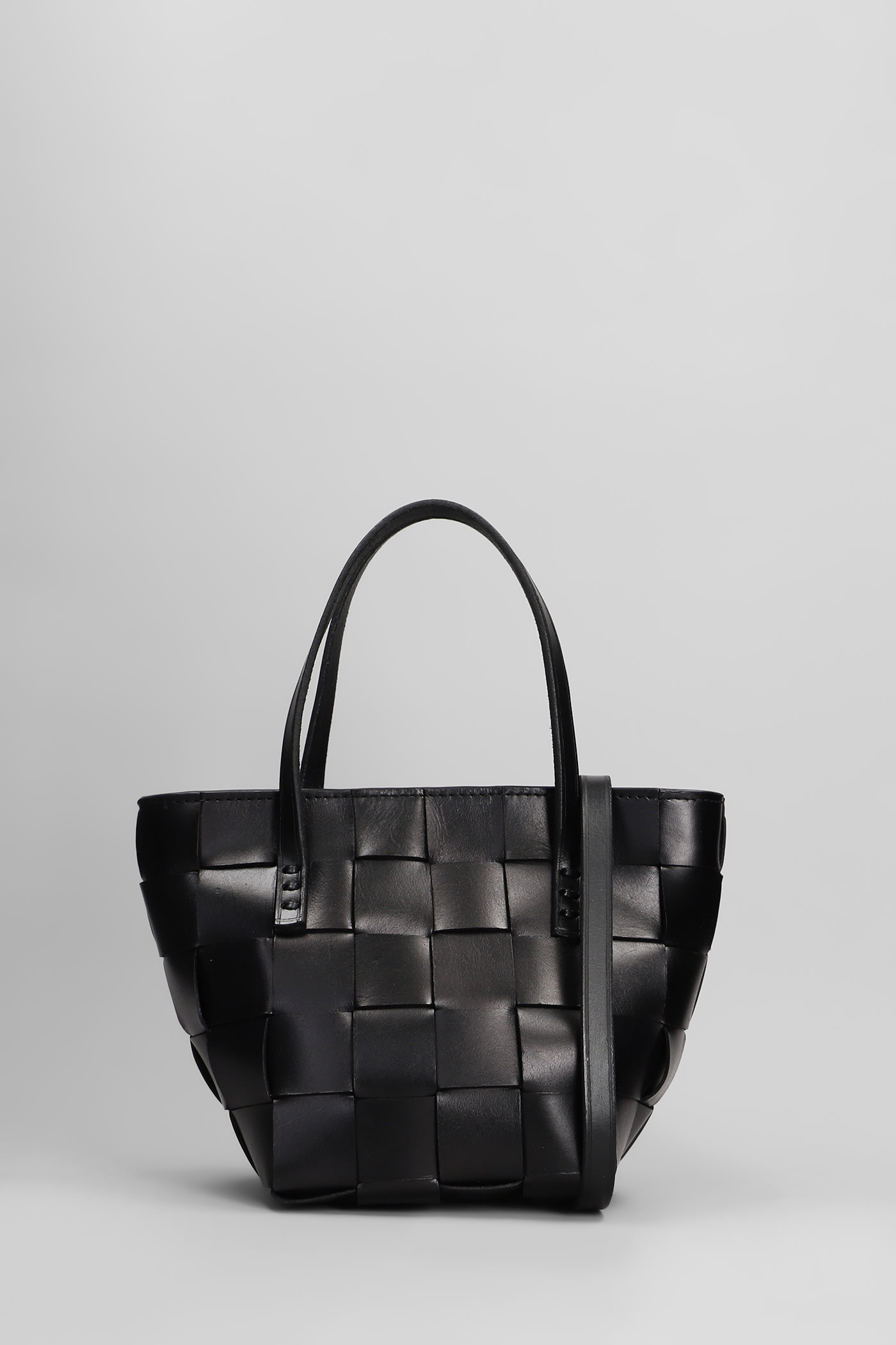 Japan Mini Shoulder Bag In Black Leather