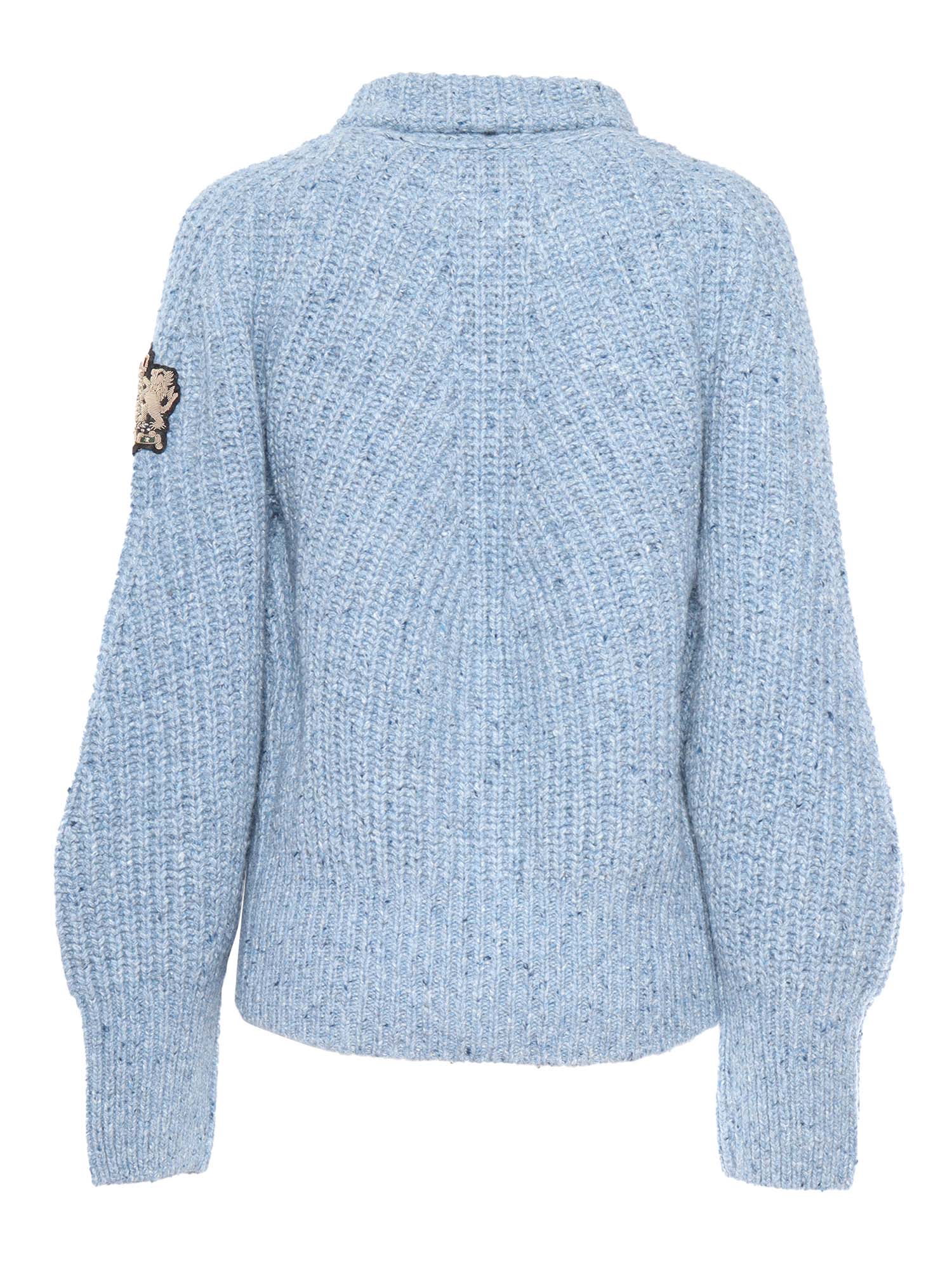 Shop Ermanno Ermanno Scervino Cardigan In Blue