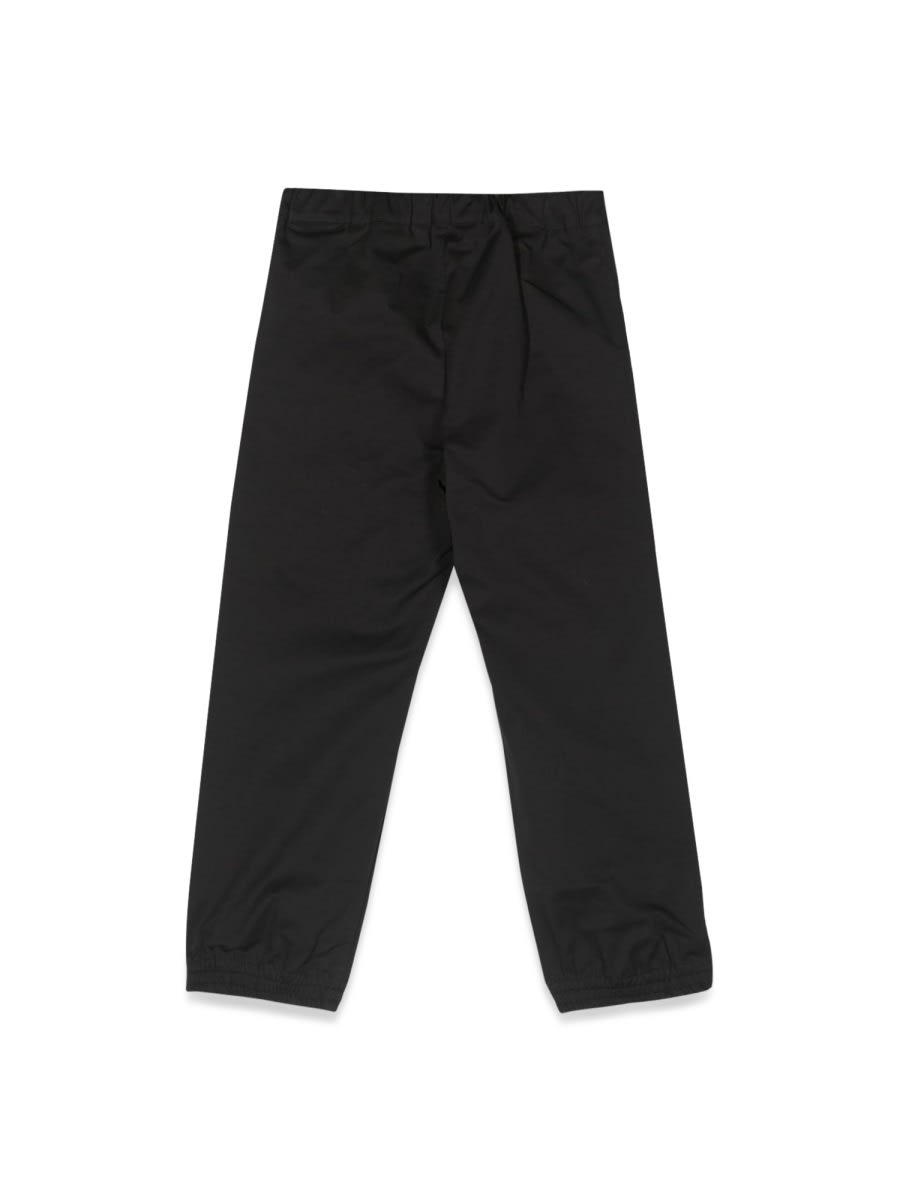 PALM ANGELS LOGO BELT INSERT PANTS