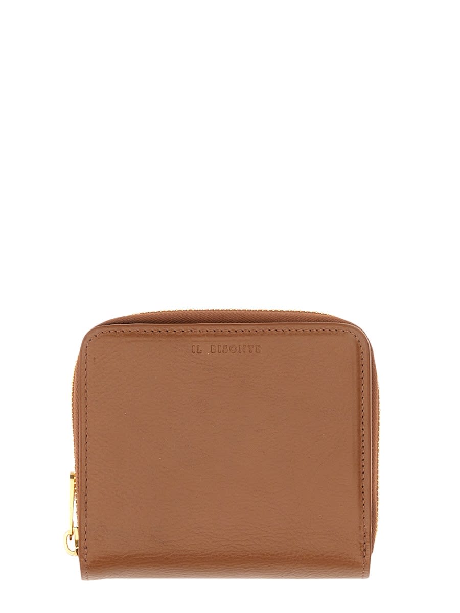 Shop Il Bisonte Leather Wallet In Brown