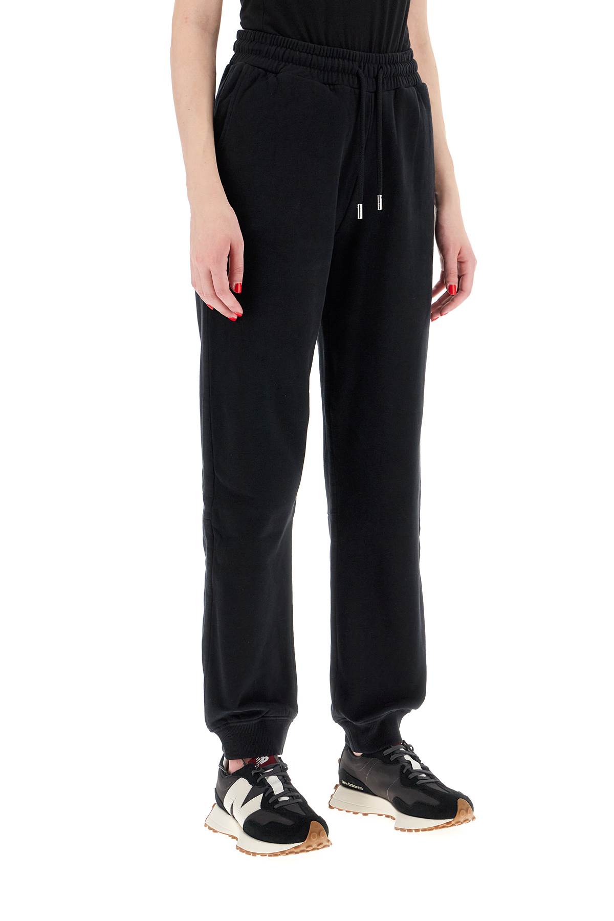Woolrich Lightweight Drawstring Track Pants In Black (black)