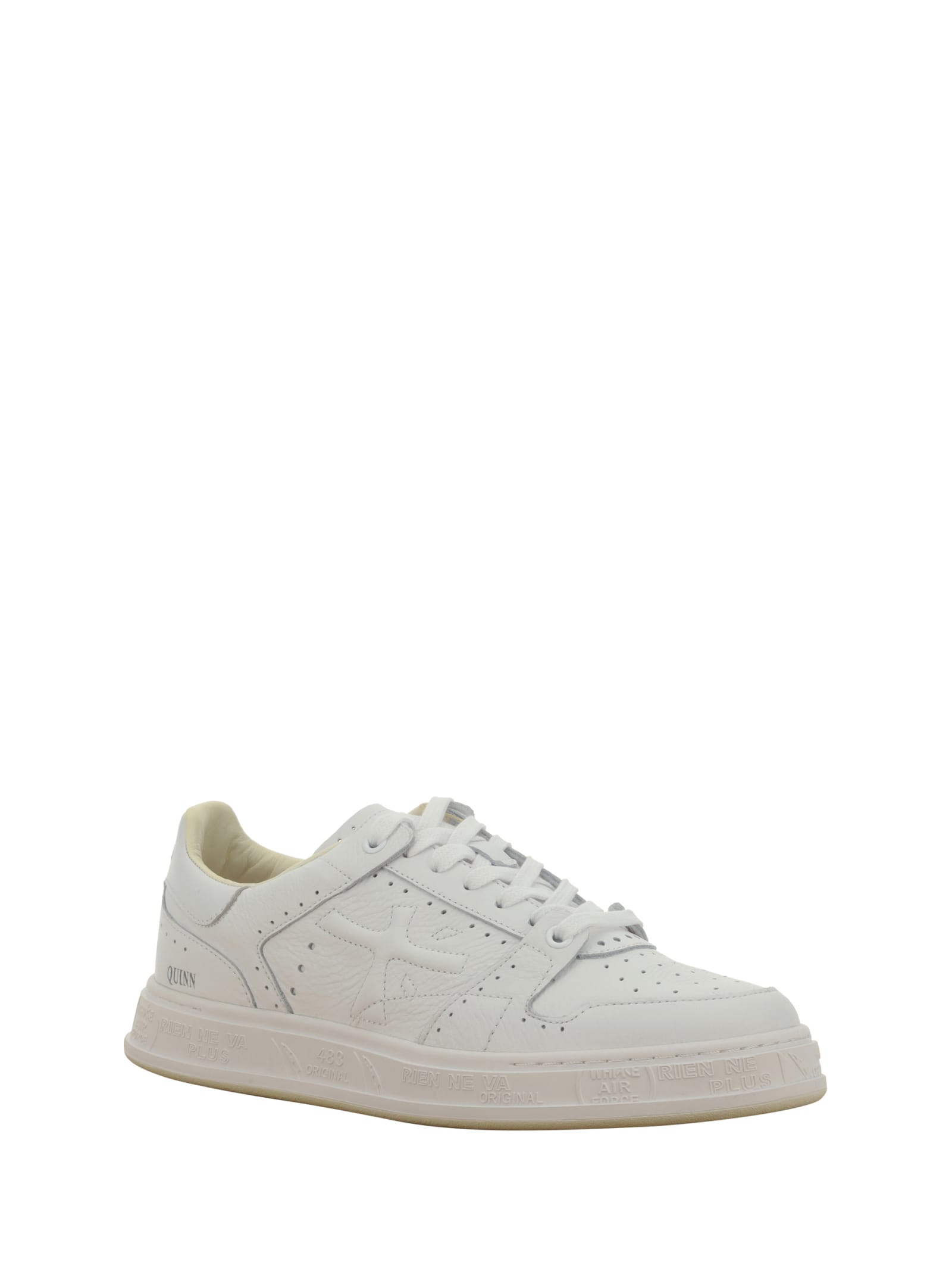 Shop Premiata Quinn 5998 Sneakers In White