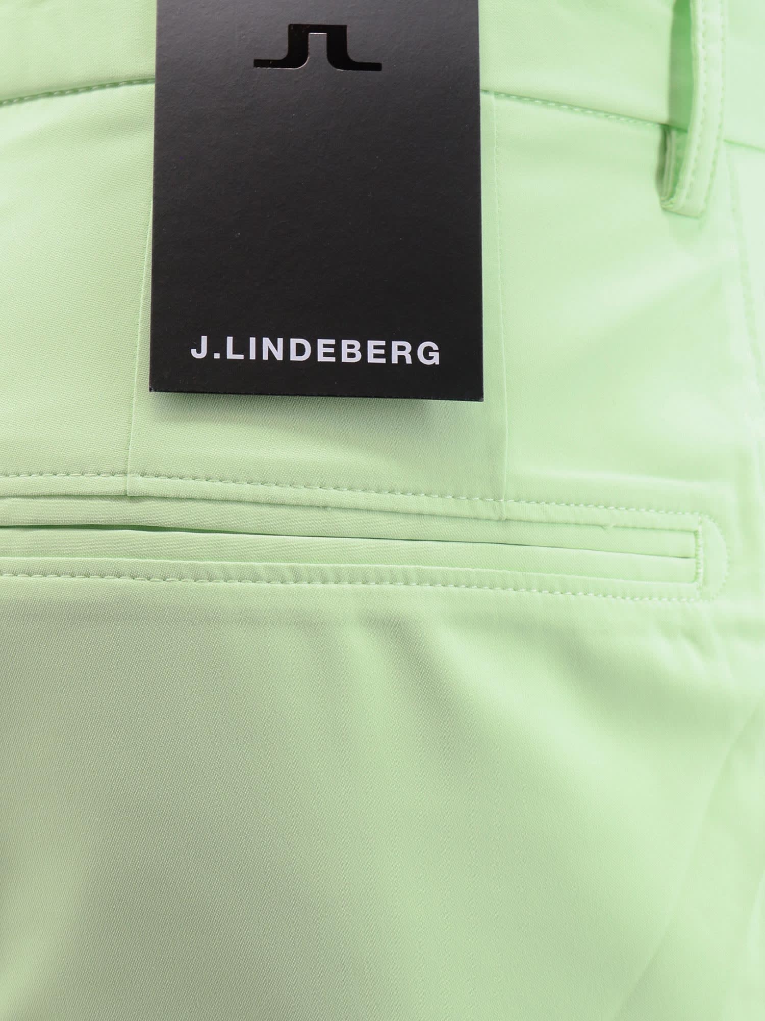 Shop J. Lindeberg Bermuda Shorts In Green