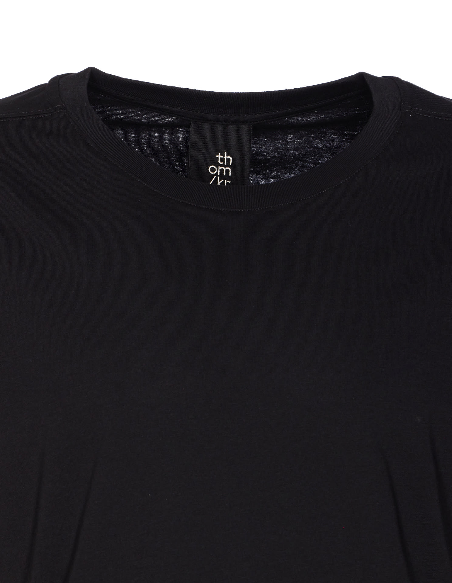 Thom Krom Slim Fit Cotton-modal Stretch Jersey T-shirt In Black