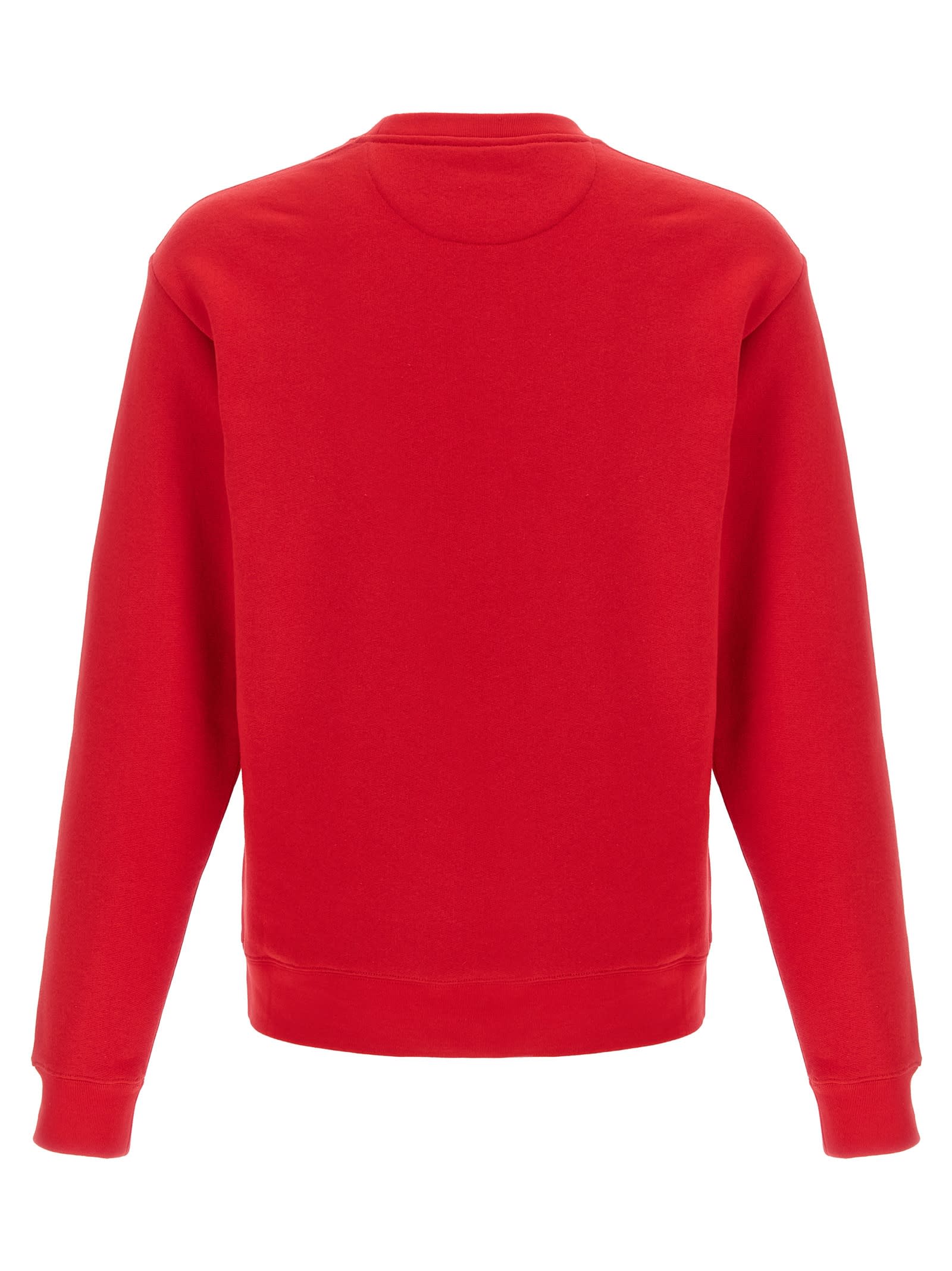 Valentino Sweatshirt Man In Red