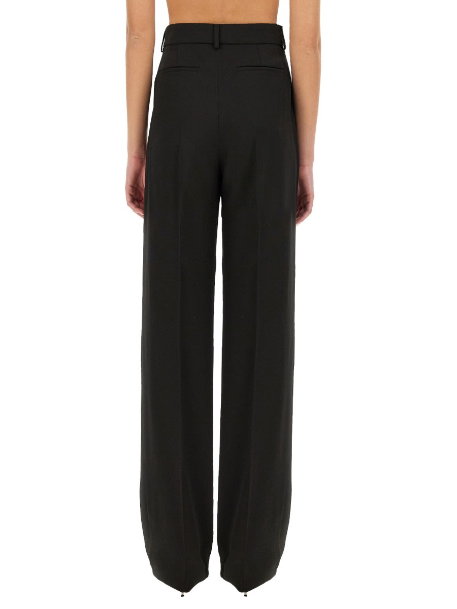 Sportmax Pants In Cotton Blend In Black