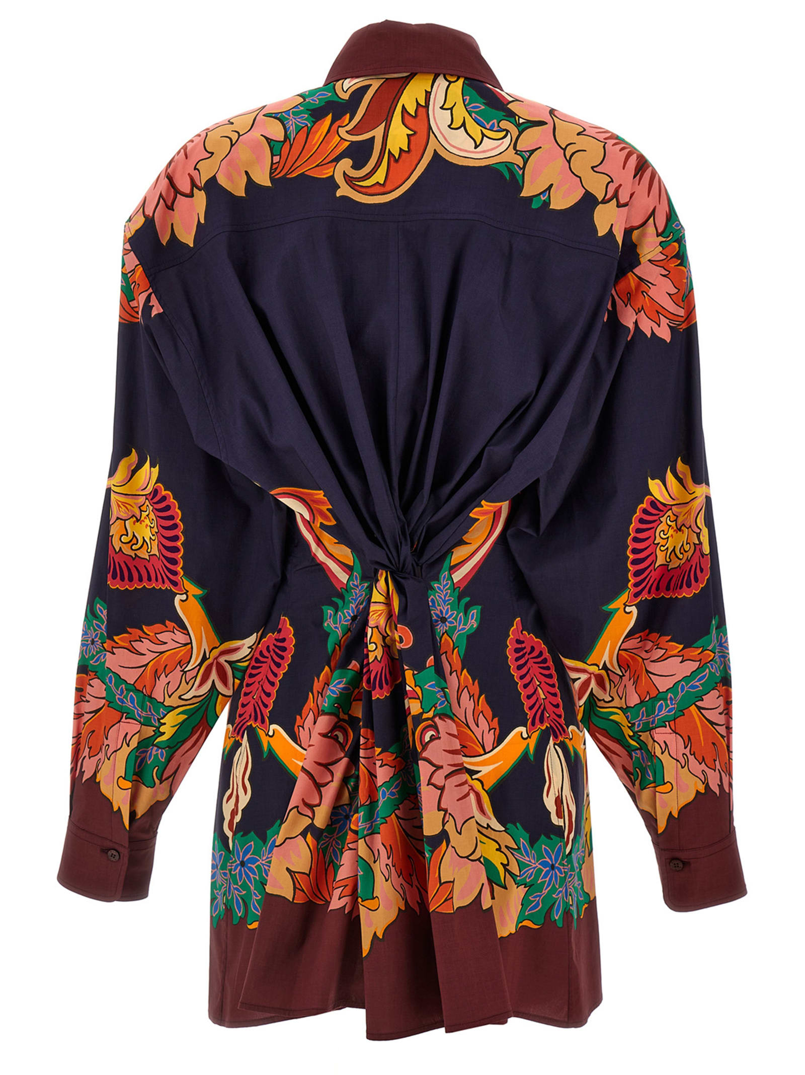 Etro Scarf Shirt In Multicolor