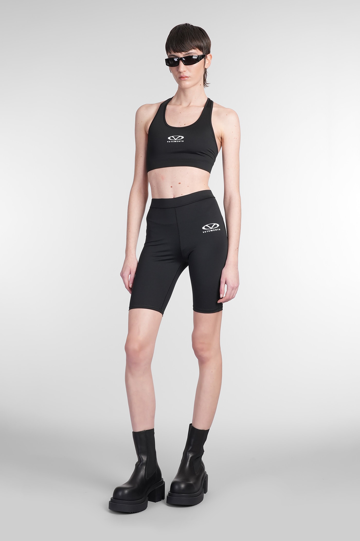 Vetements Topwear In Black Polyamide In Black