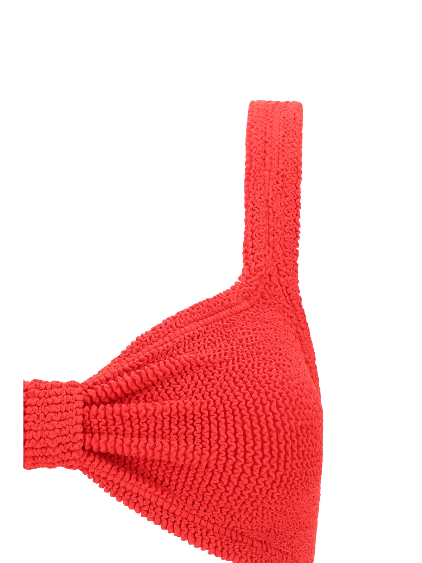 Shop Hunza G Bonnie Swimsuit In Red