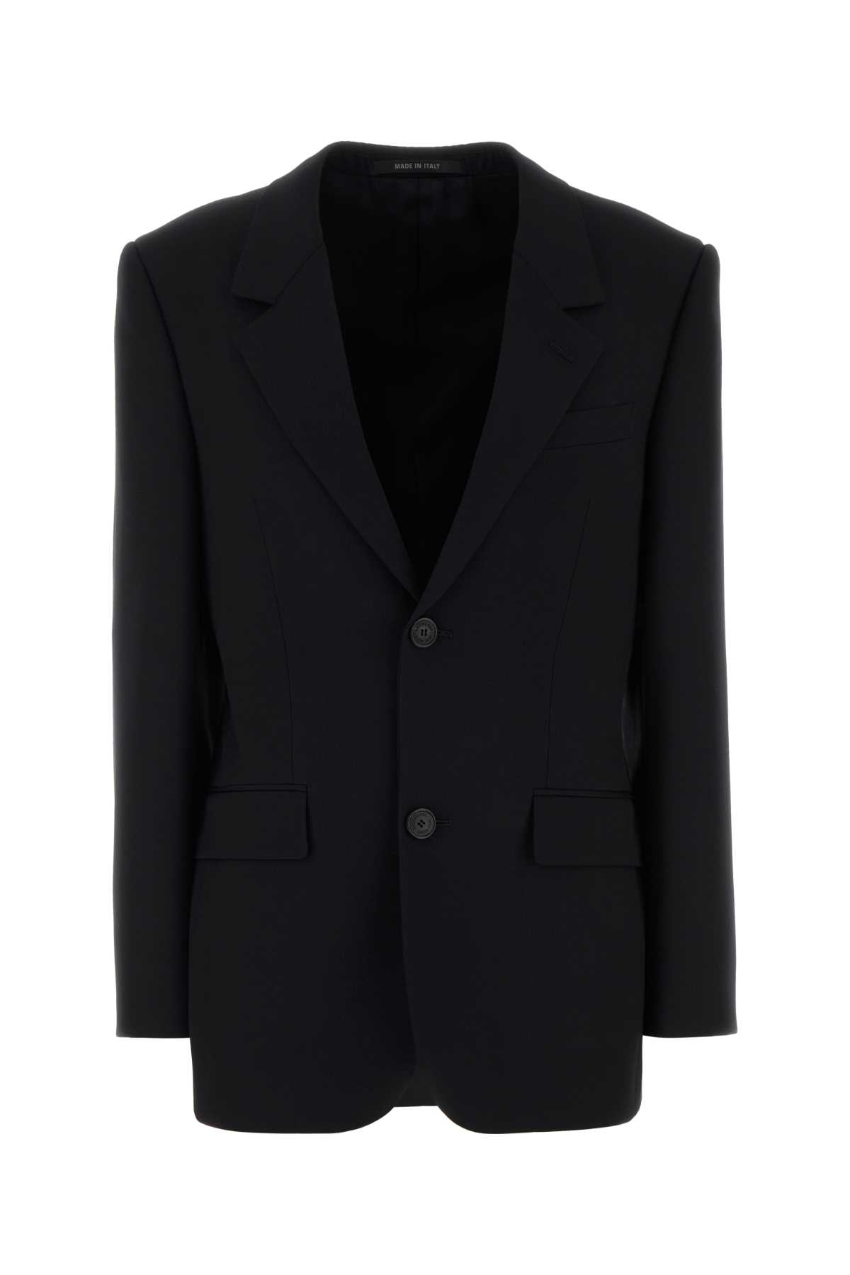 Balenciaga Black Wool Blazer