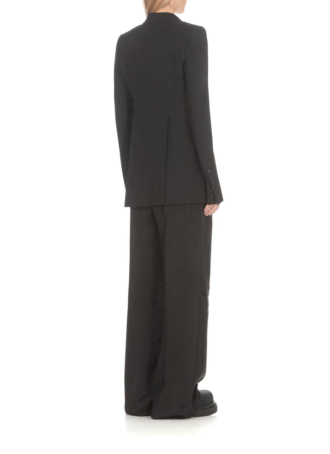 Shop Rick Owens Extreme Single-breasted Tailored Blazer In Black