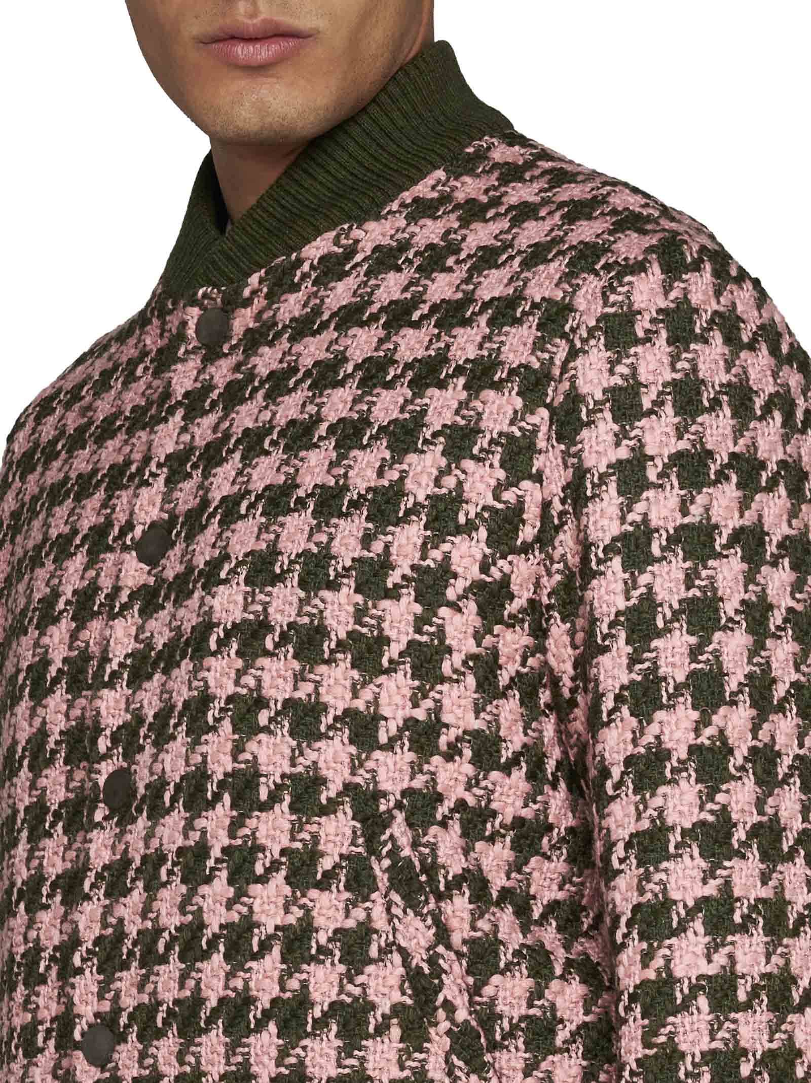 Shop Pt Torino Jacket In Rosa Verde