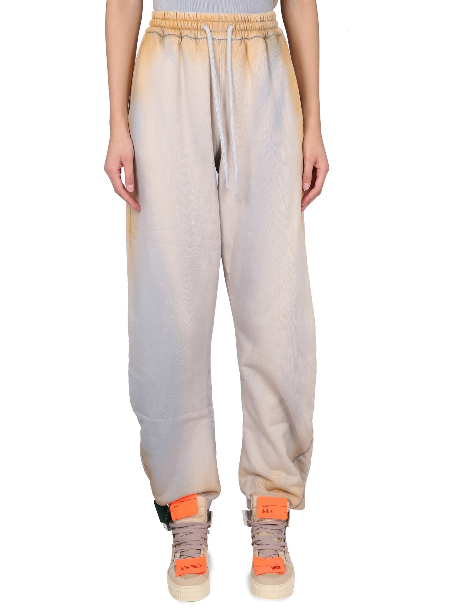 OFF-WHITE TWISTED LAUNDRY PANT