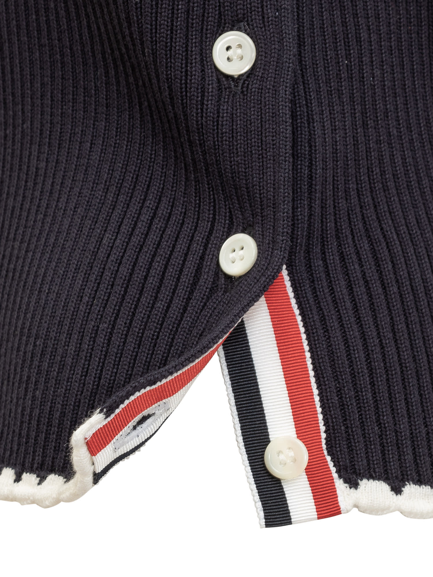 Shop Thom Browne Hector Intarsia Sweater In Navy