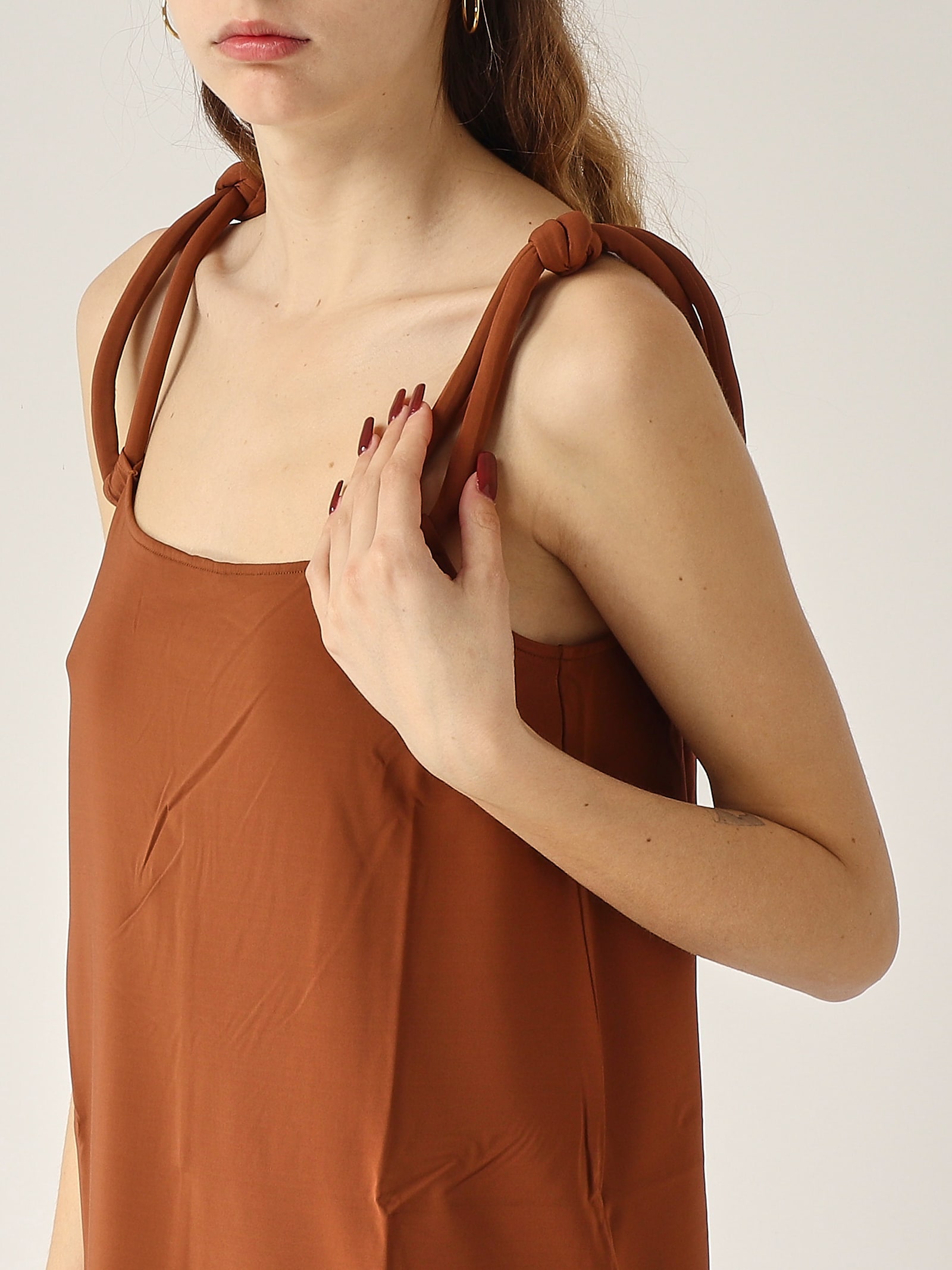 Max Mara Faida Top-wear In Brown