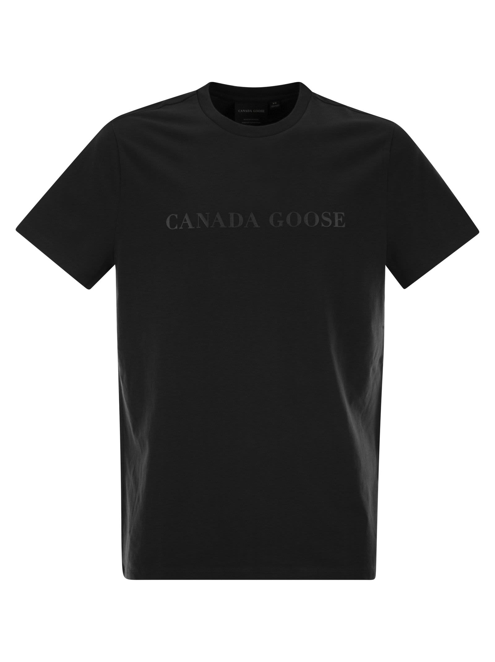 Shop Canada Goose Emersen - Short-sleeved T-shirt In Black