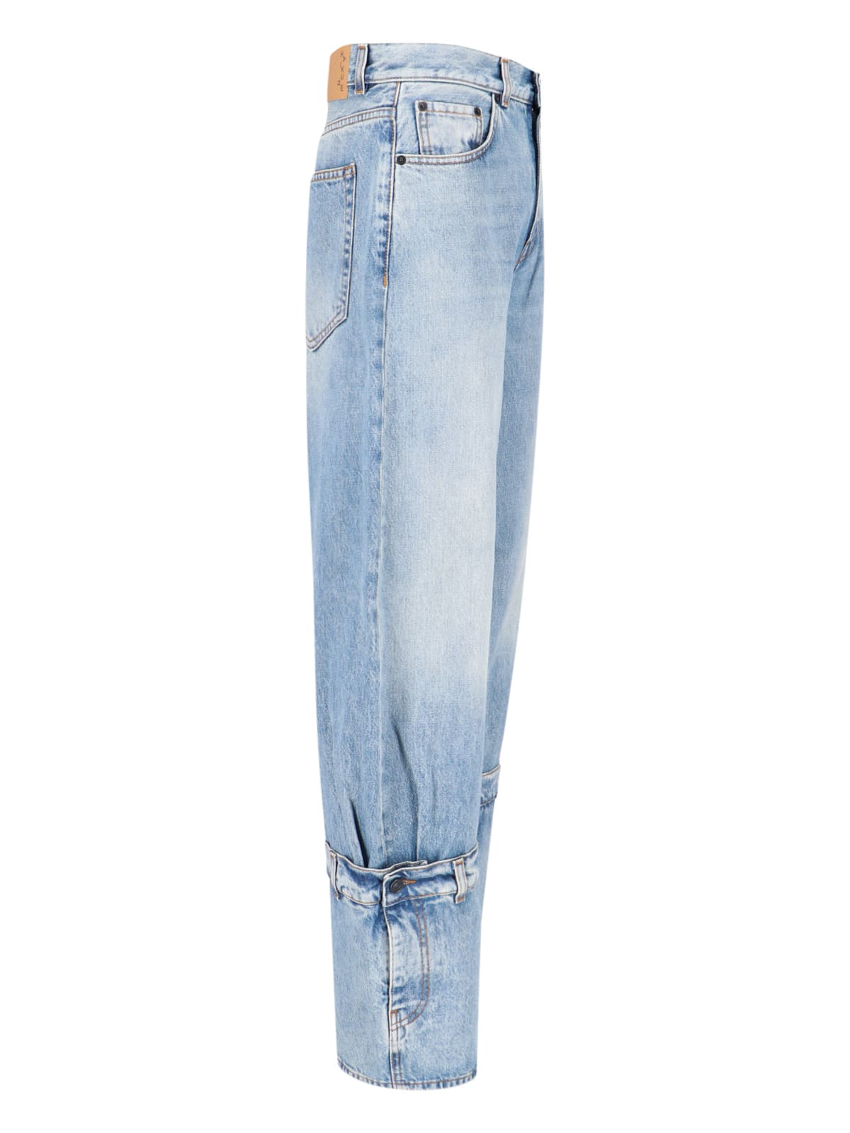 Shop Haikure Hurley Wide Jeans In Light Blue