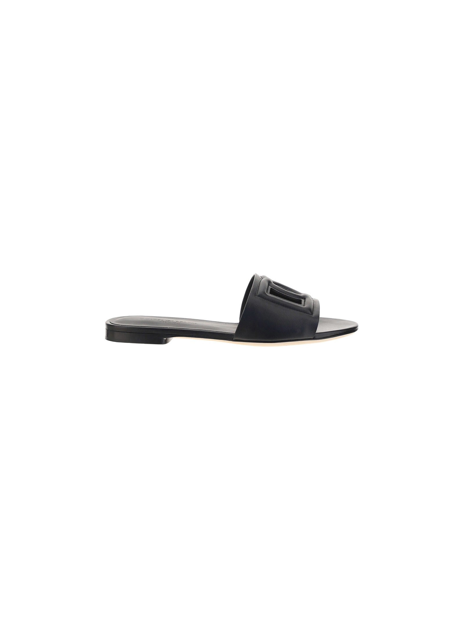 Shop Dolce & Gabbana Sandal In Black