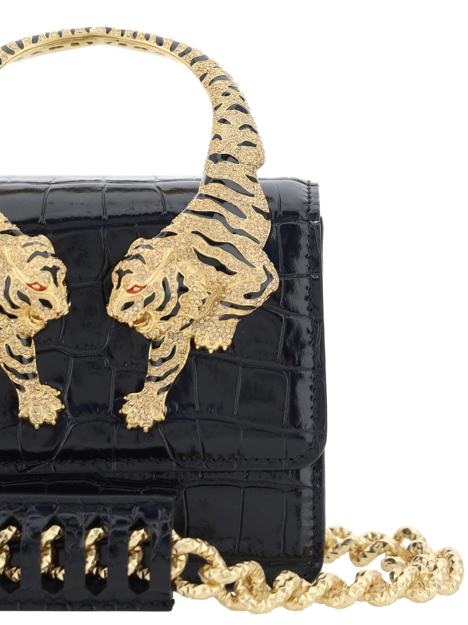 ROBERTO CAVALLI ROAR SMALL HANDBAG 