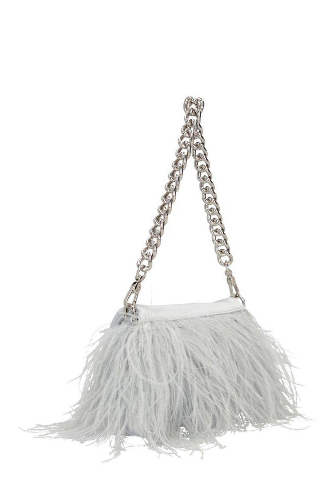 Liu •jo Feather Detailed Small Lapuffy Bag