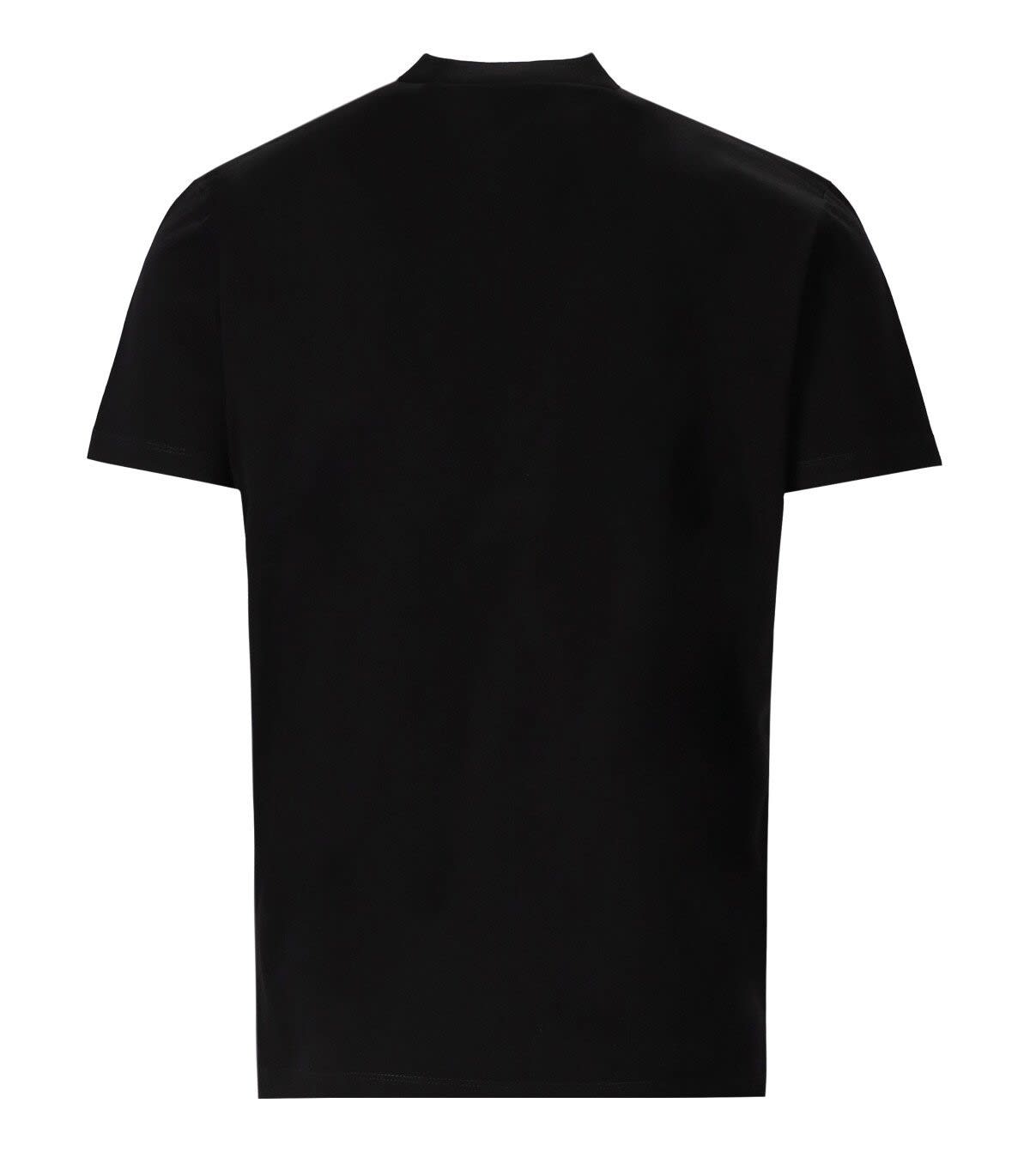 Shop Dsquared2 Be Icon Heart T-shirt In Nero
