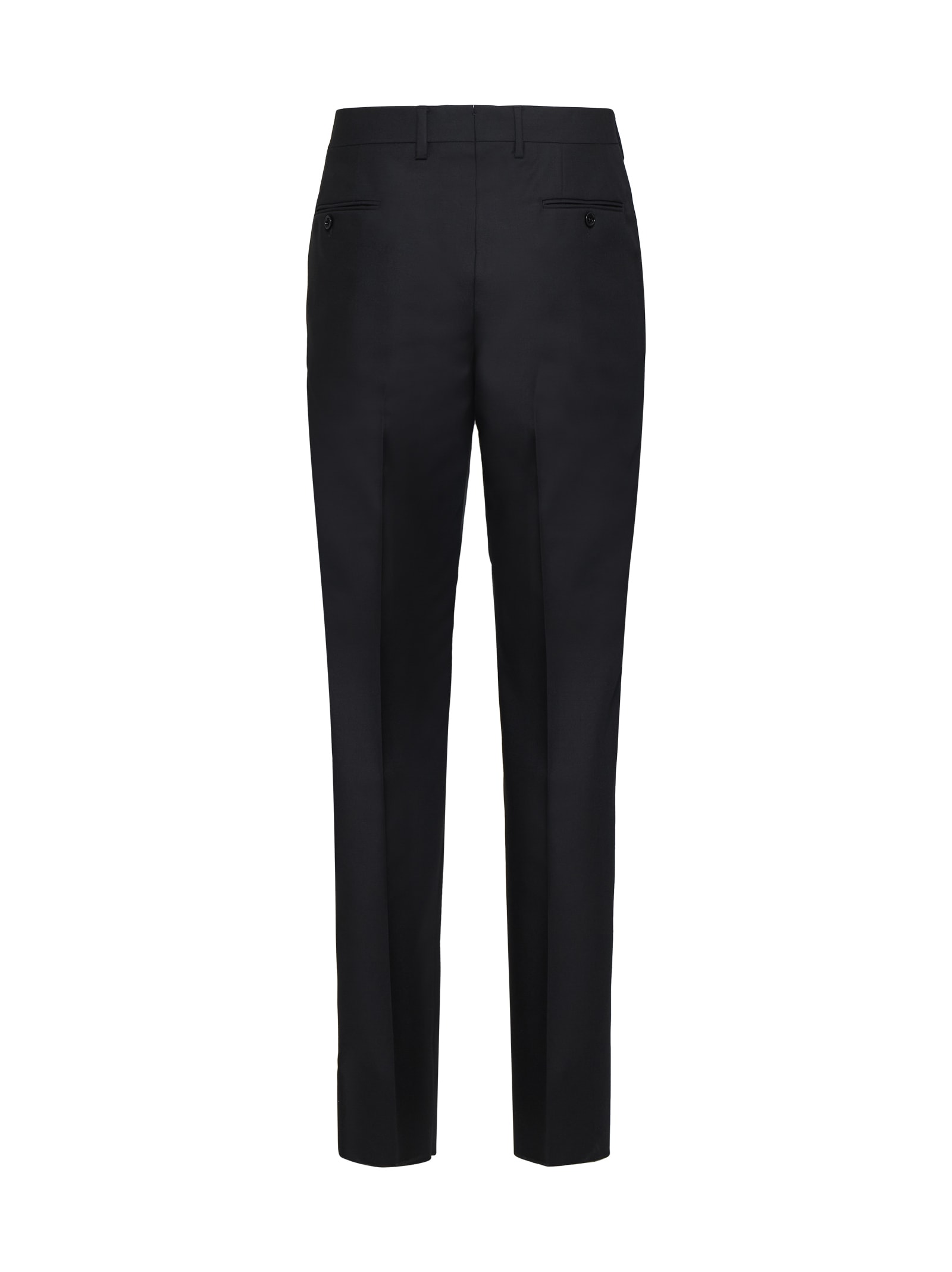 Shop Lardini Pants In Black