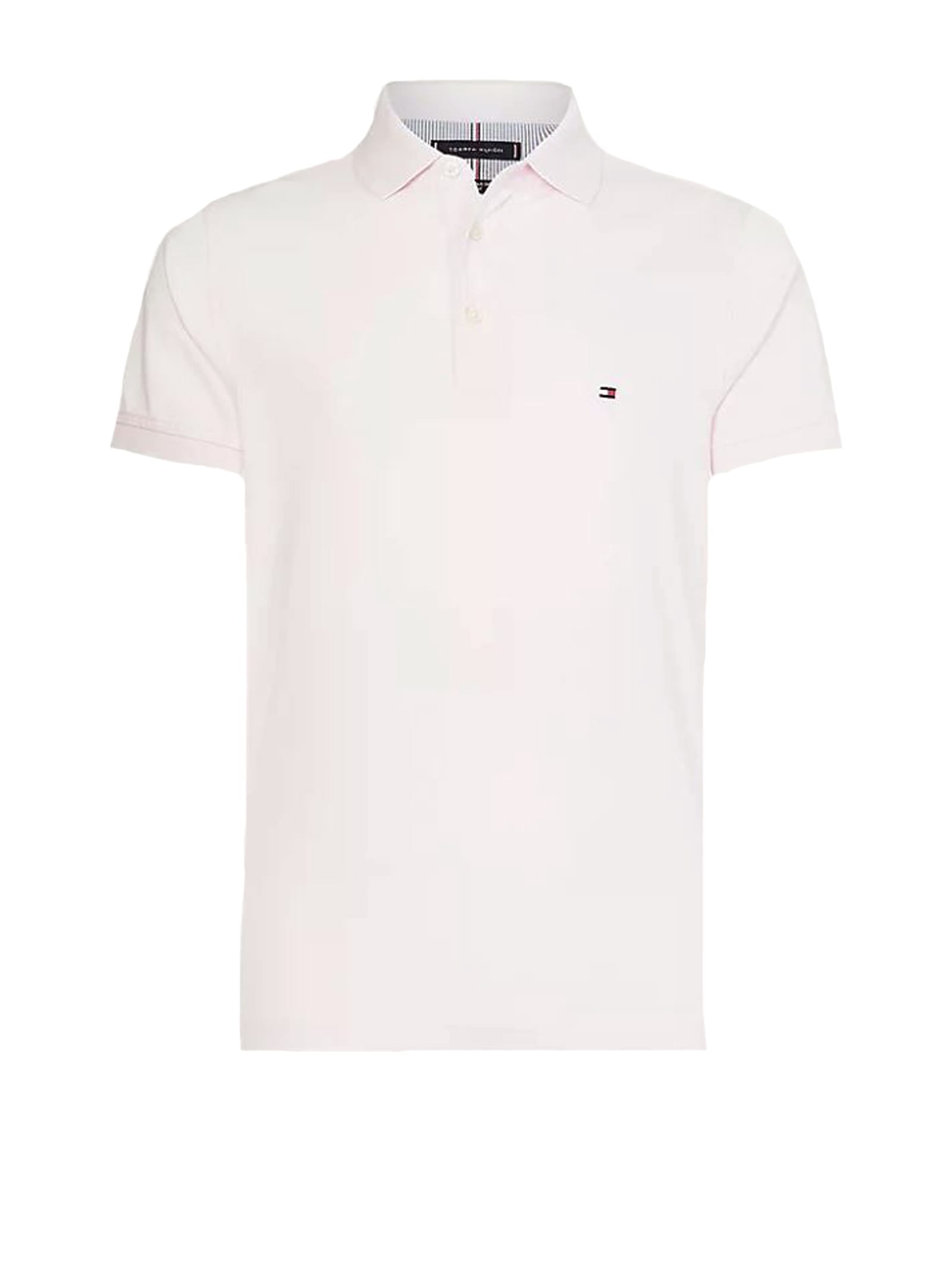 Tommy Hilfiger Polo Shirt In Pink Cotton