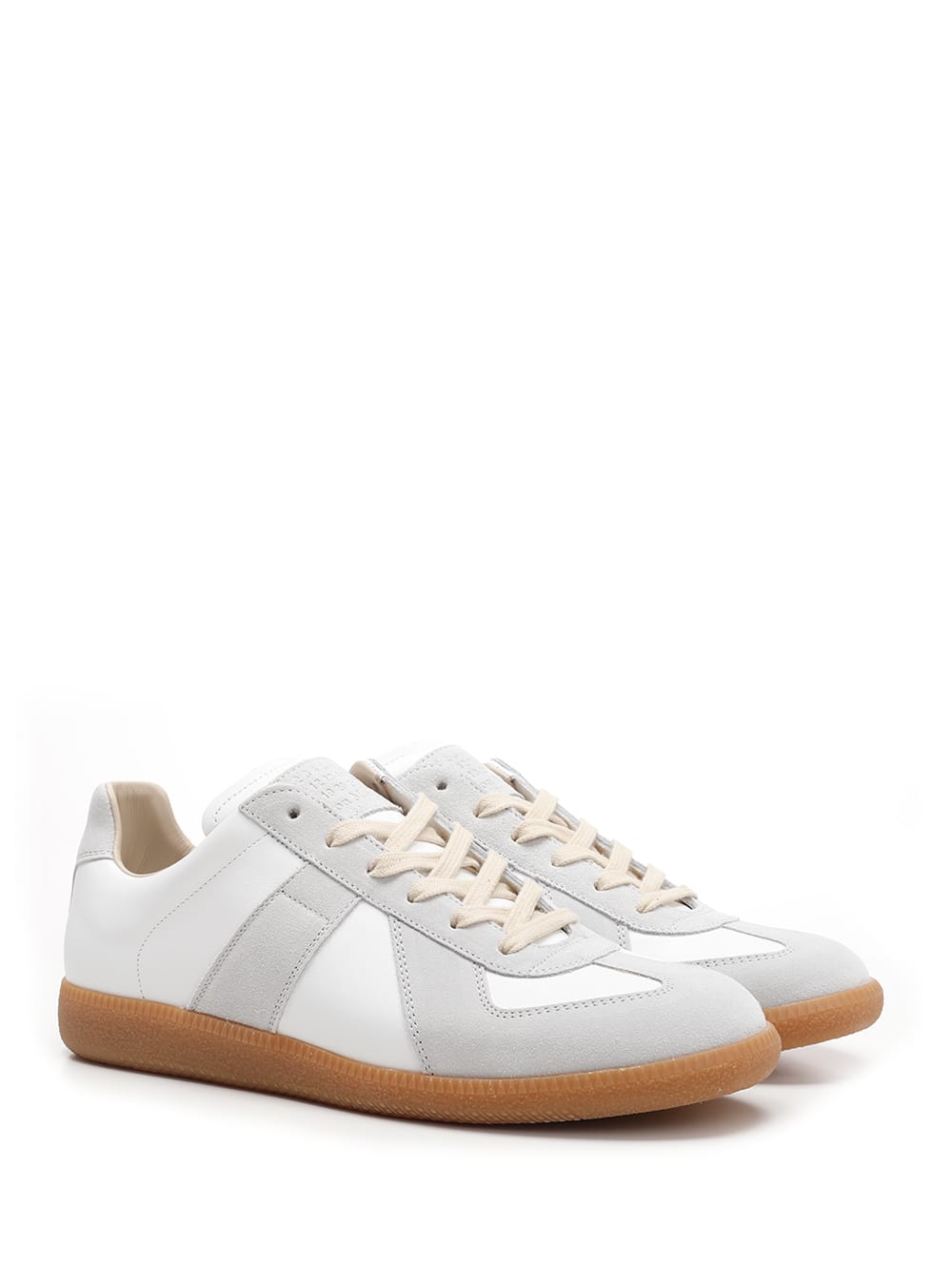 Shop Maison Margiela White Replica Sneaker
