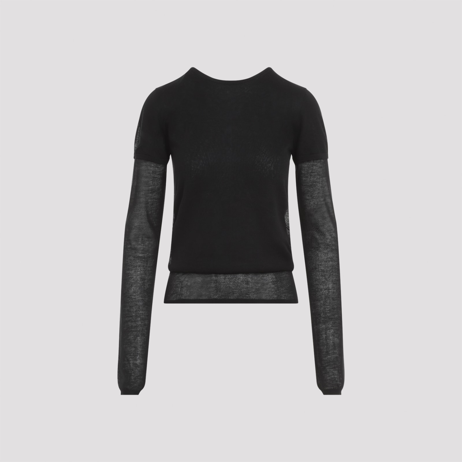 TOTÊME LAYERED KNIT T-SHIRT 