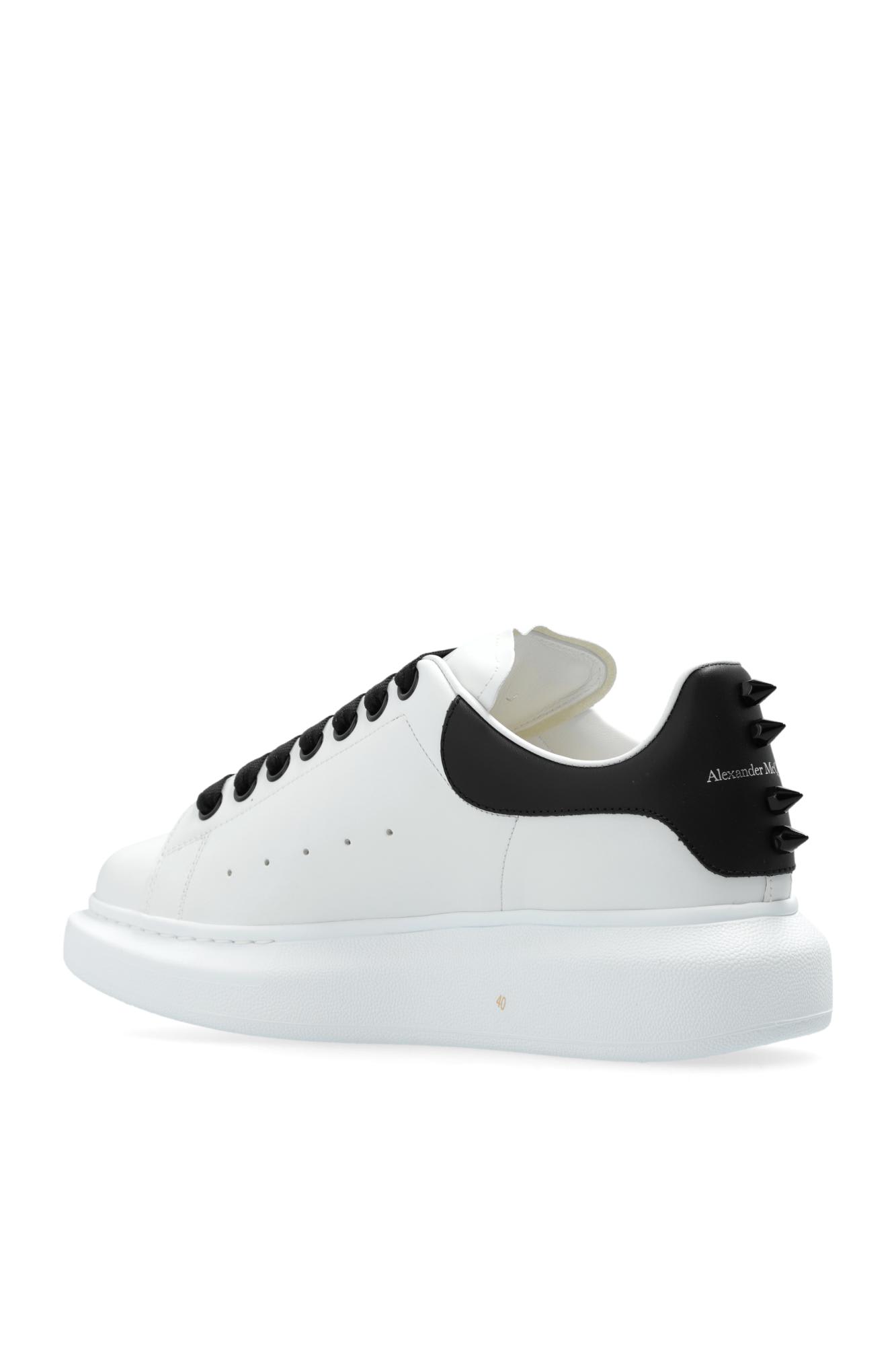 Shop Alexander Mcqueen Sneakers In White/black