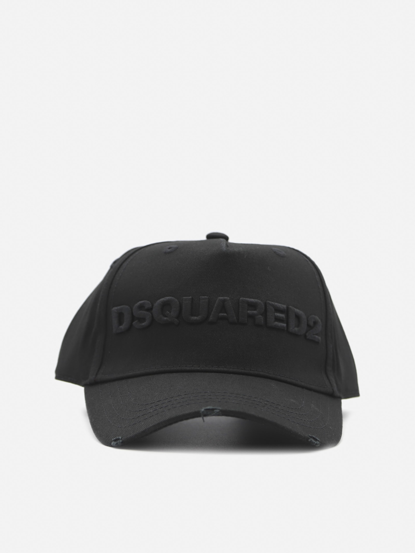 Dsquared2 Cotton Baseball Cap With Tone-on-tone Embroidered Logo