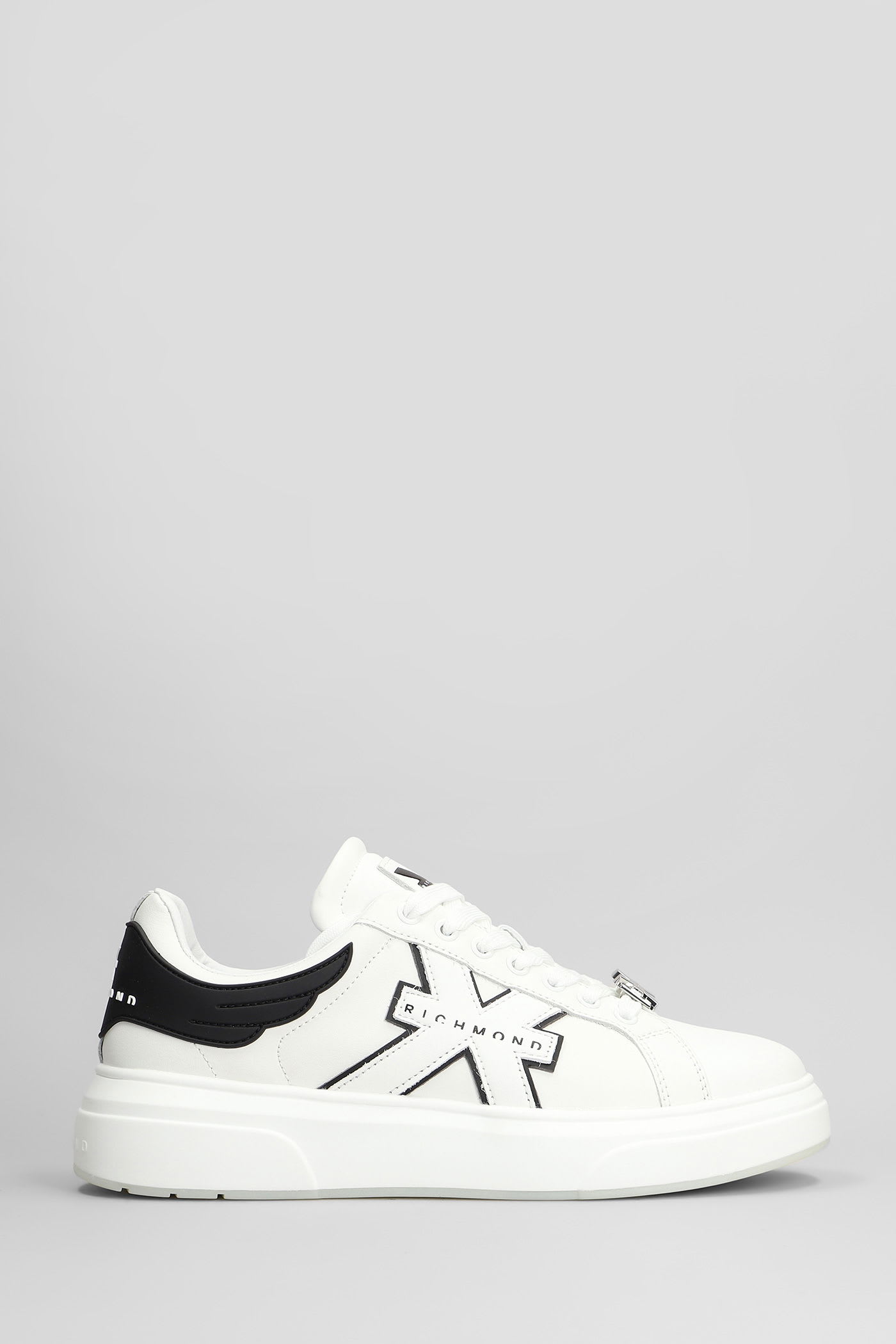 Sneakers In White Leather