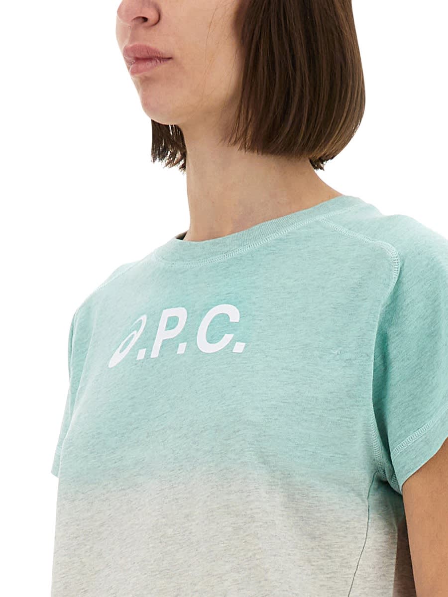 Asics Cloud T-shirt In Multicolour