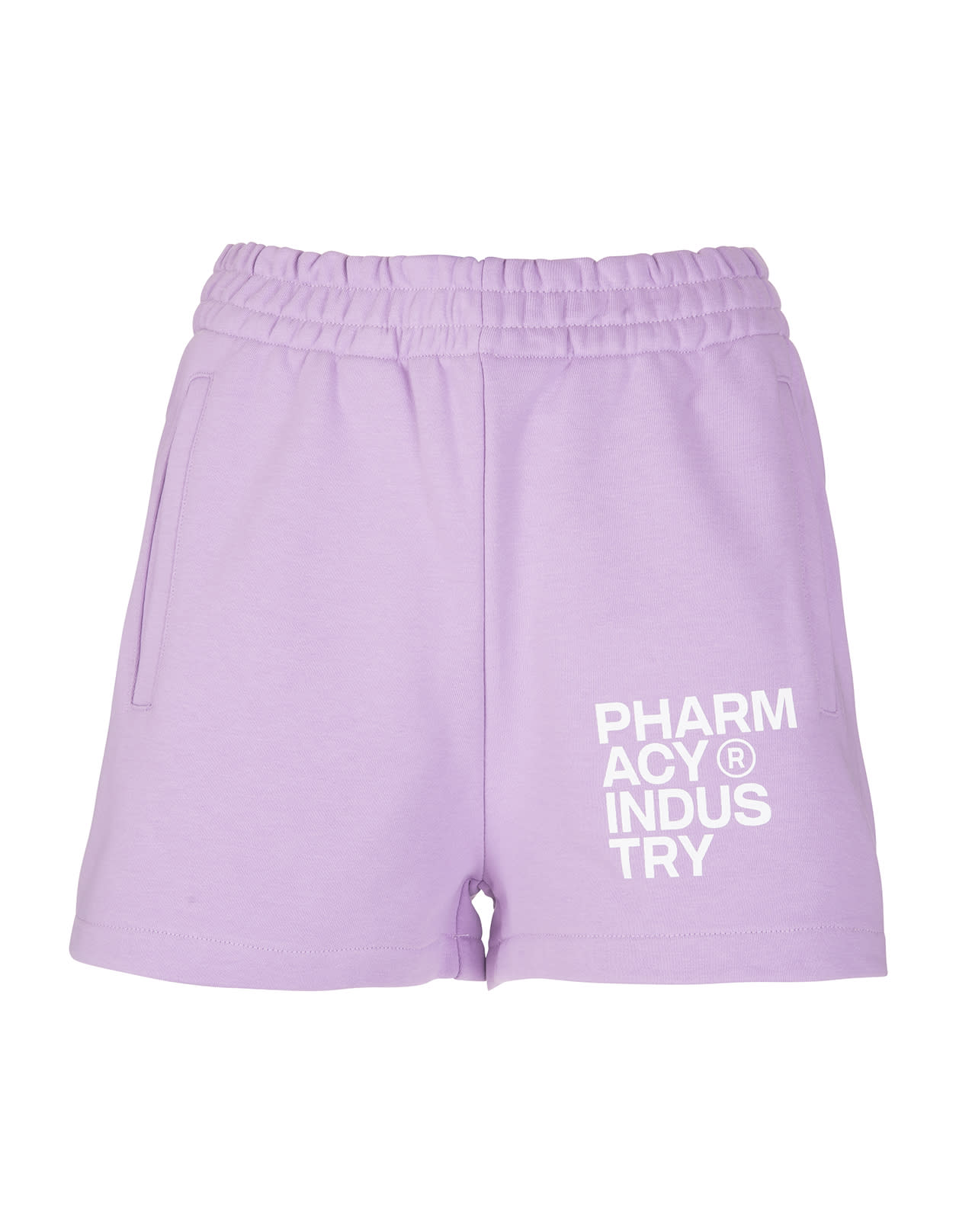 Pharmacy Industry Woman Wisteria Historical Logo Sports Shorts