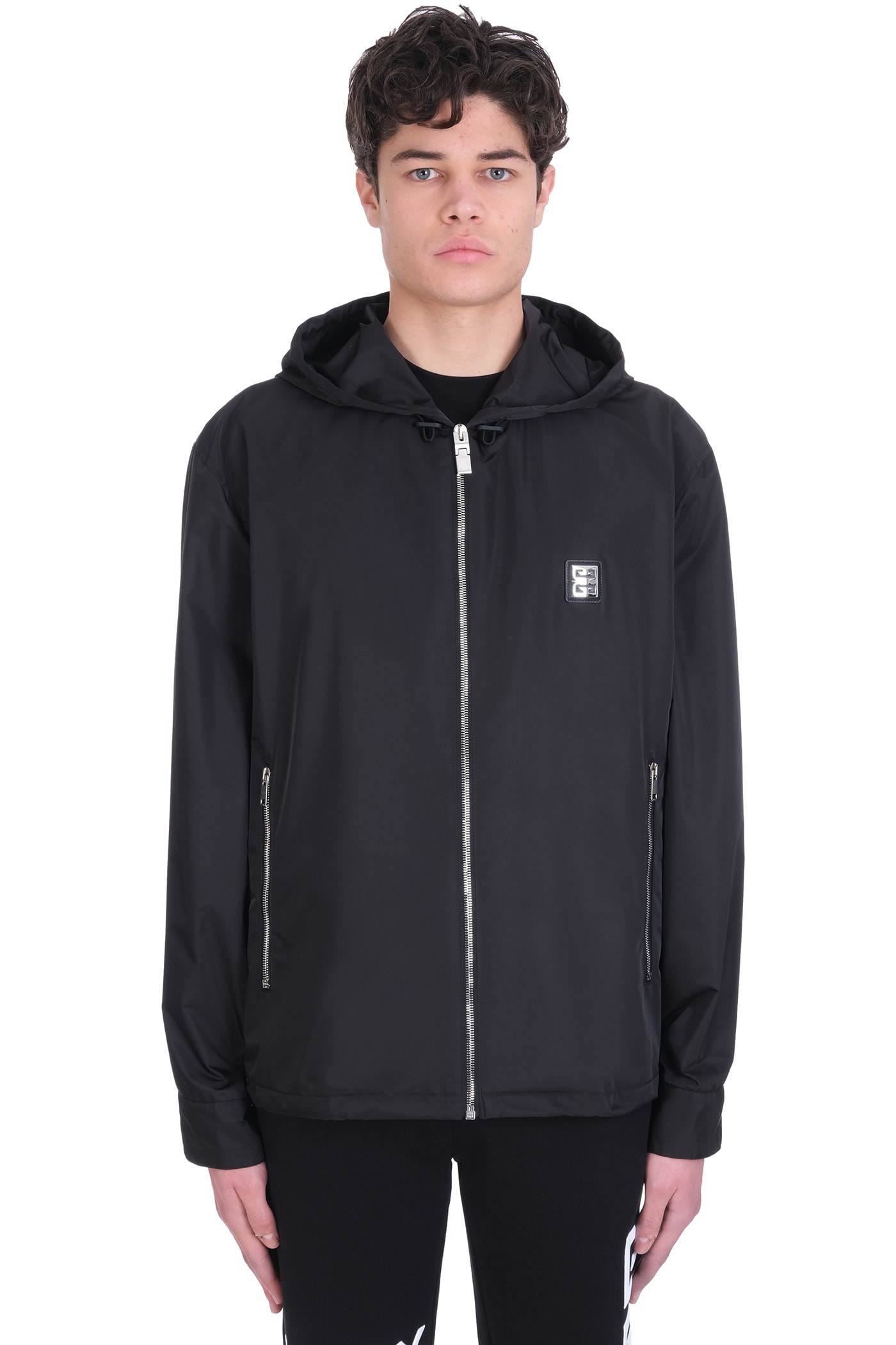 Givenchy Casual Jacket In Black Polyester