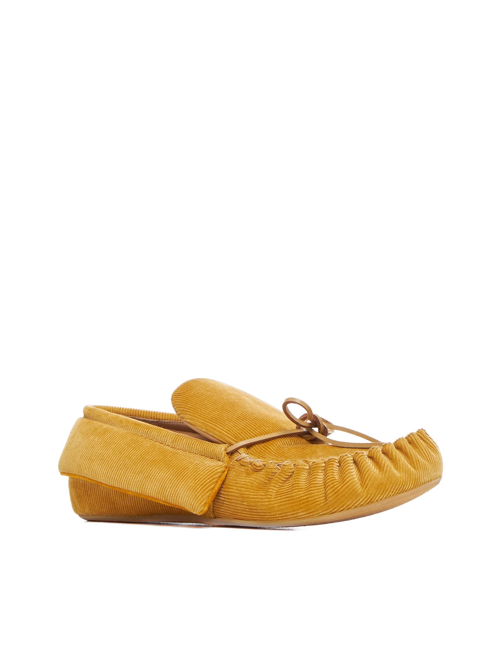 Shop Jw Anderson Loafers In Mustaza