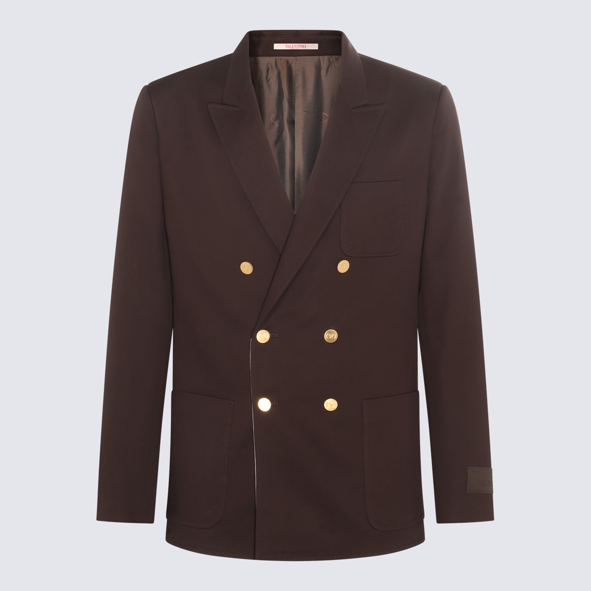Valentino Blazers E Vests In Ebano