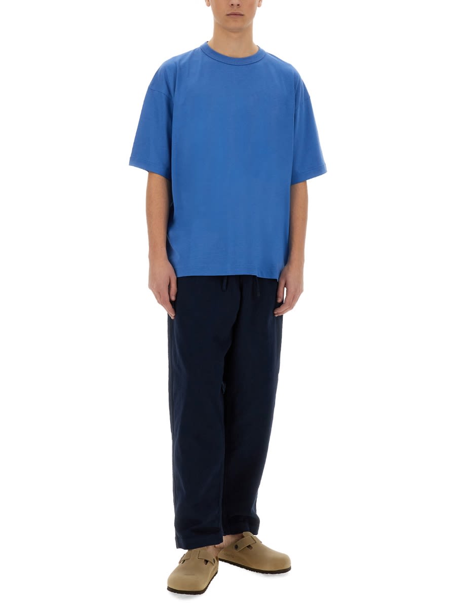 Ymc You Must Create Ymc "triple" T-shirt In Azure
