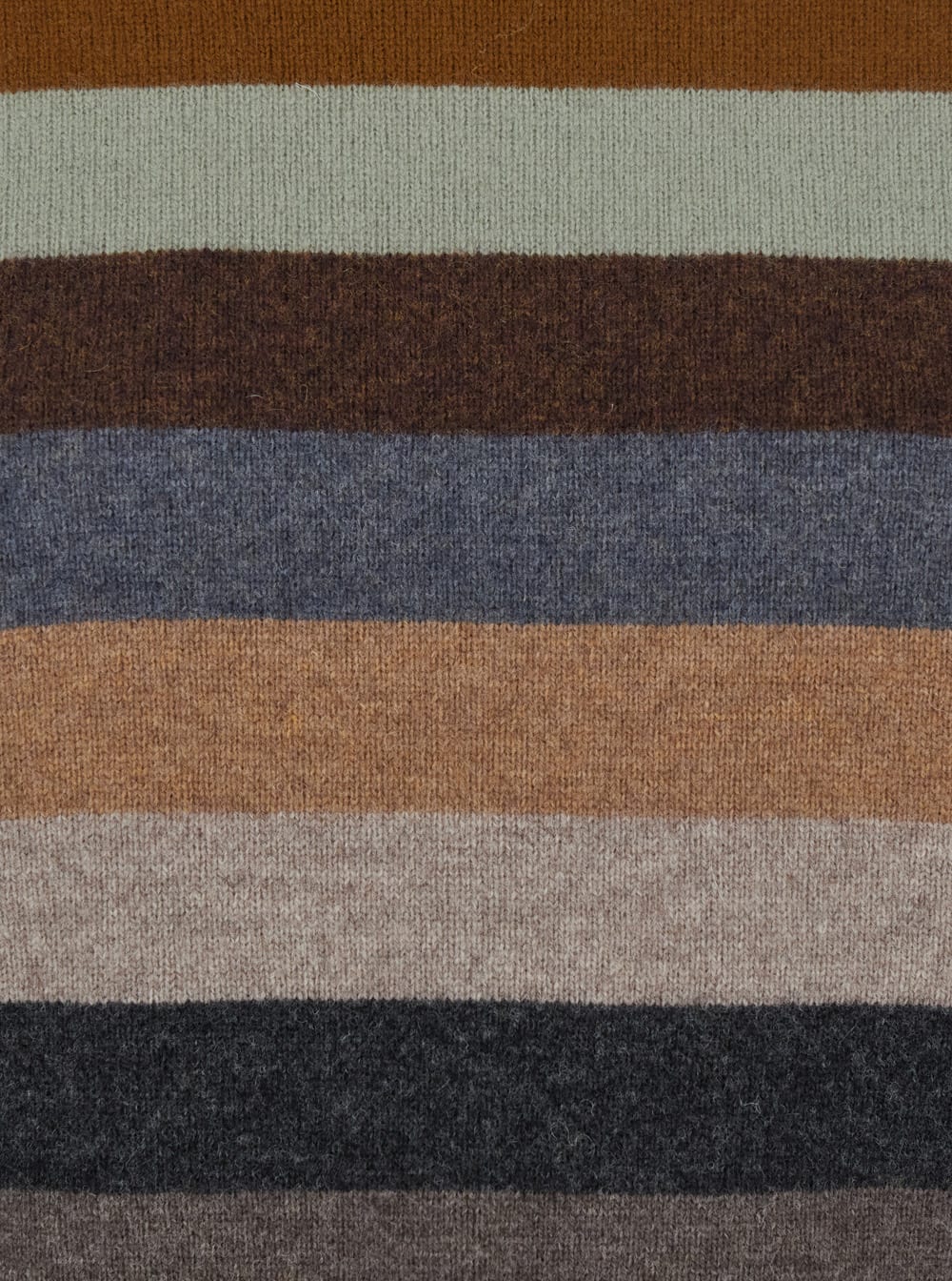 Tory Burch Relaxed Fit Merino Wool Turtleneck Sweater In Multi