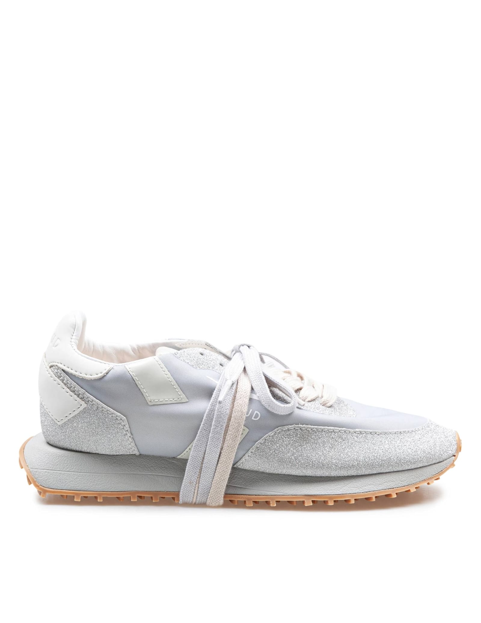 Rush Starlight Sneakers In Nylon And Glitter Color Silver