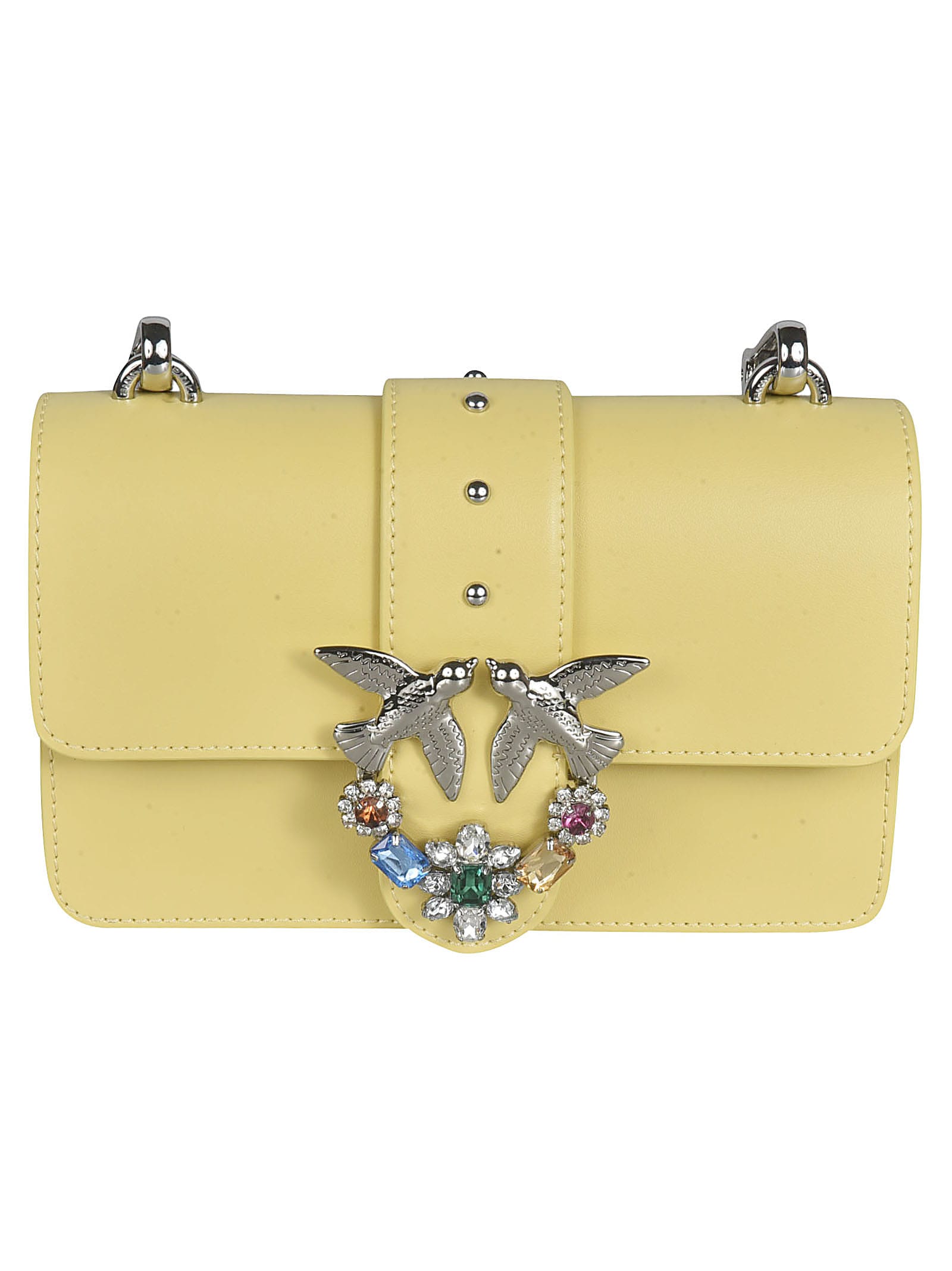 pinko yellow bag